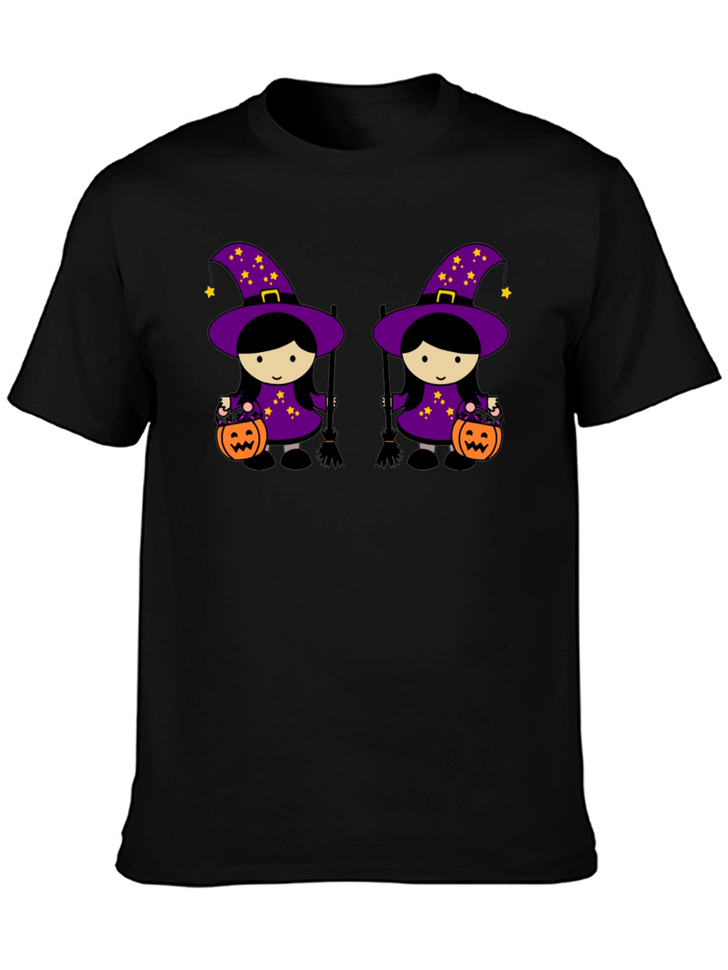 Halloween Witches Black T-Shirt