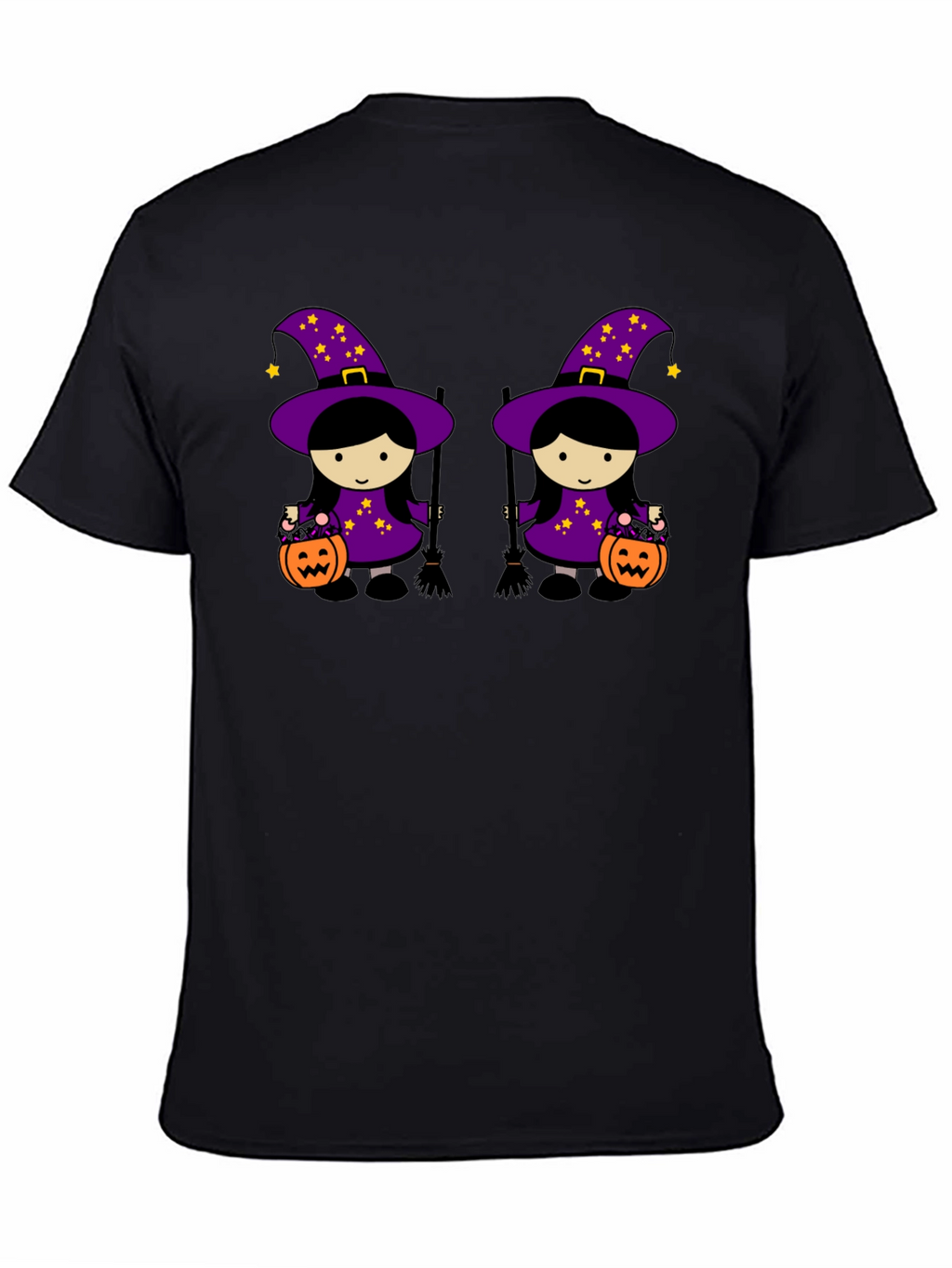 Halloween Witches Black T-Shirt