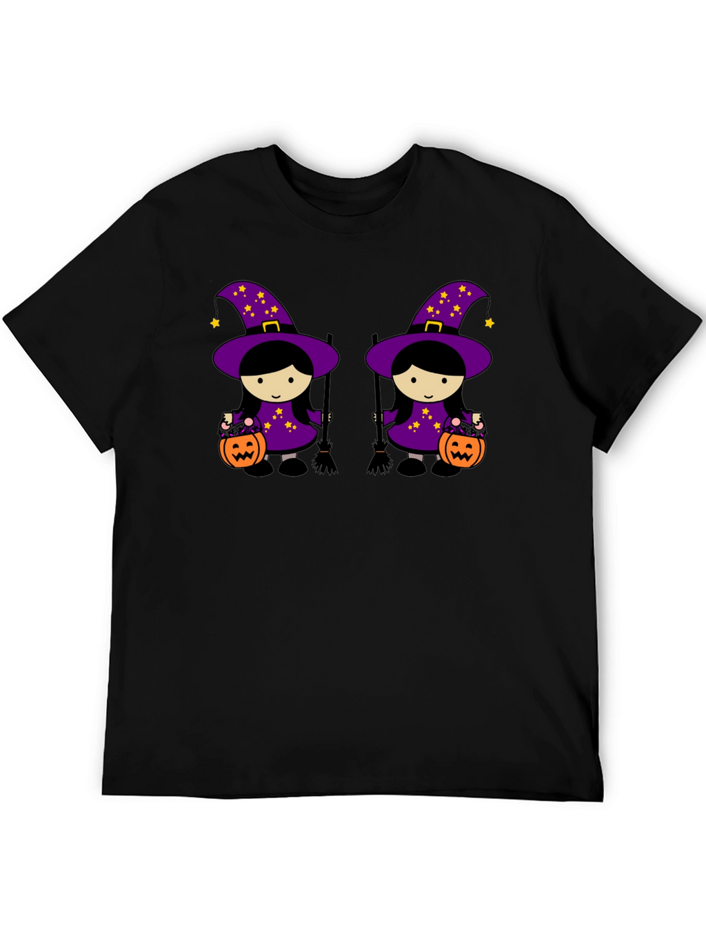 Halloween Witches Black T-Shirt