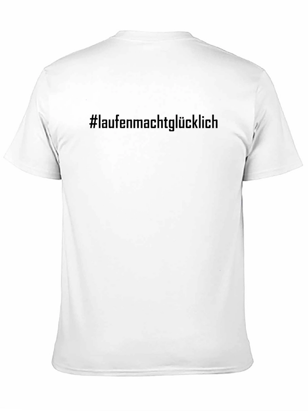 Laufen Macht Glücklich Black T-Shirt