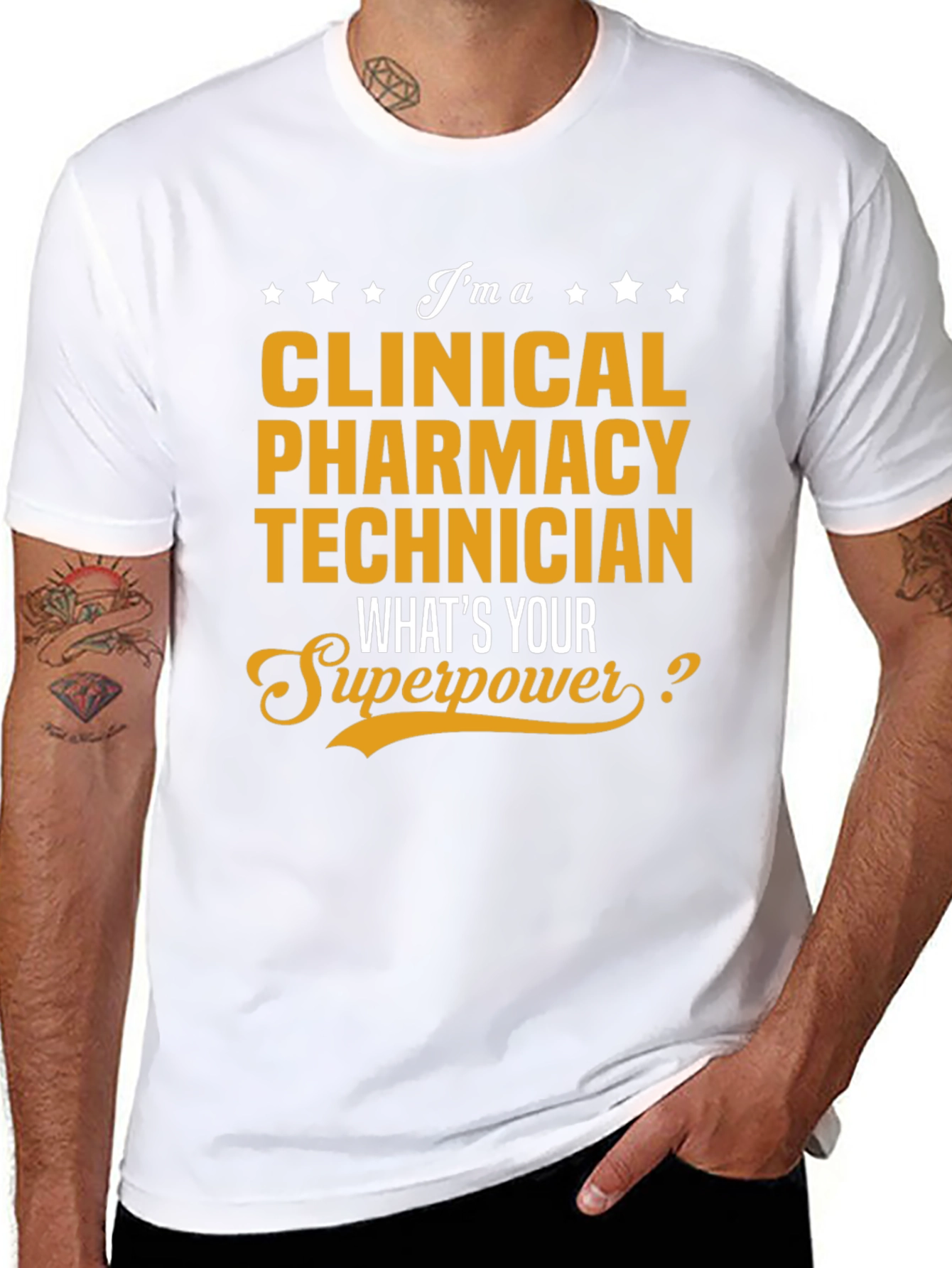 Clinical Pharmacy Technician Superpower T-Shirt