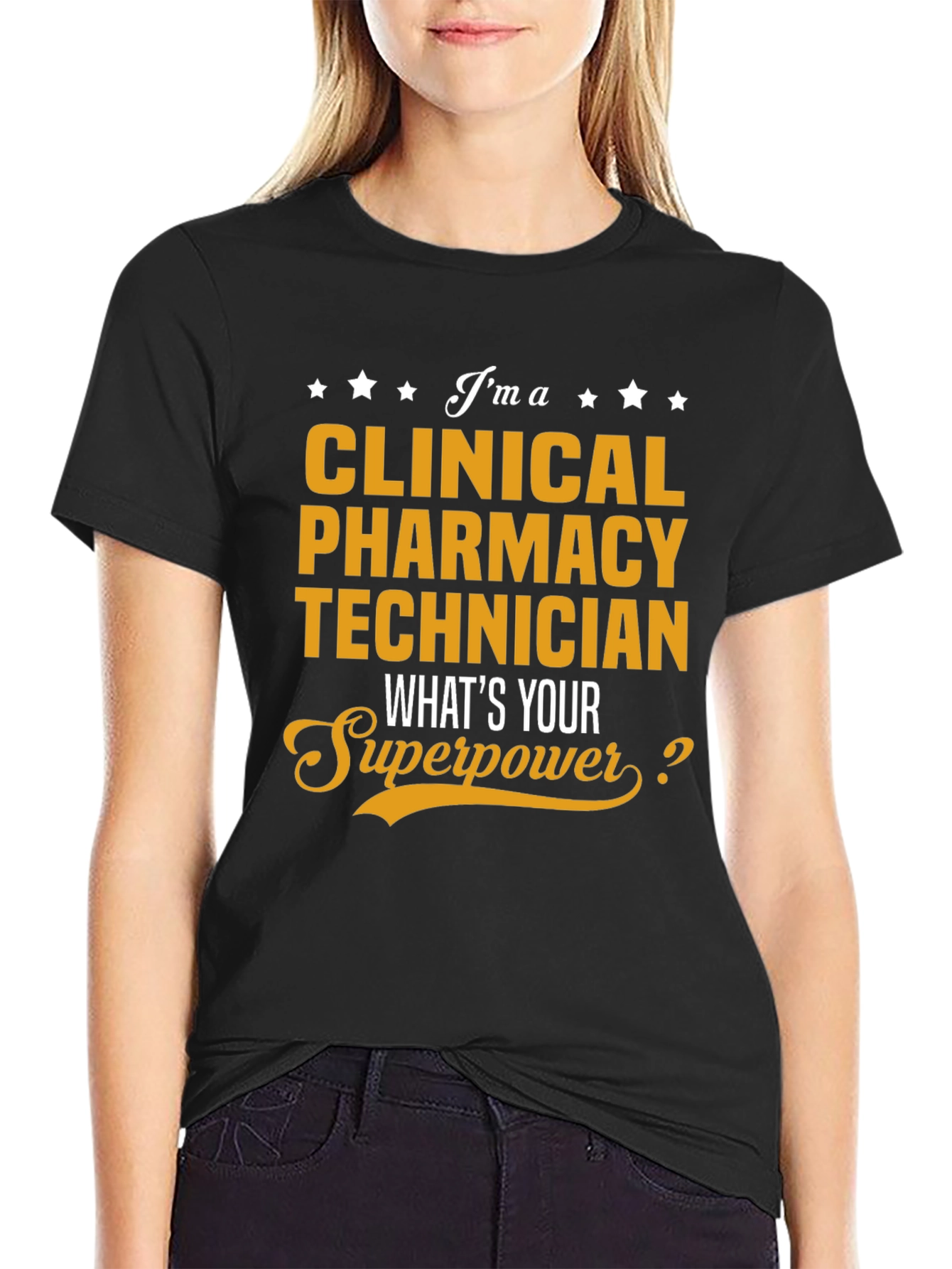 Clinical Pharmacy Technician Superpower T-Shirt