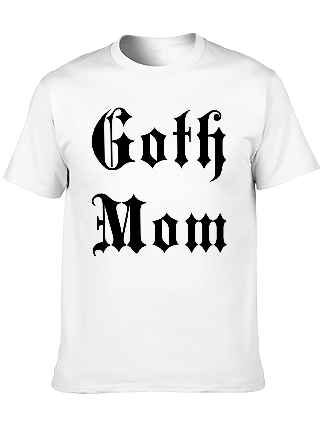 Goth Mom Graphic Tee - Dark Aesthetic