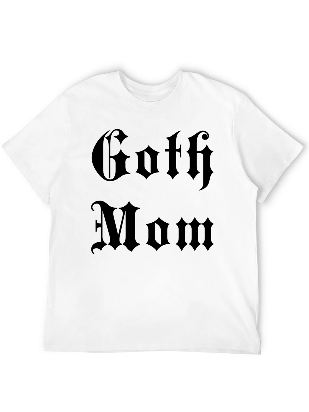 Goth Mom Graphic Tee - Dark Aesthetic