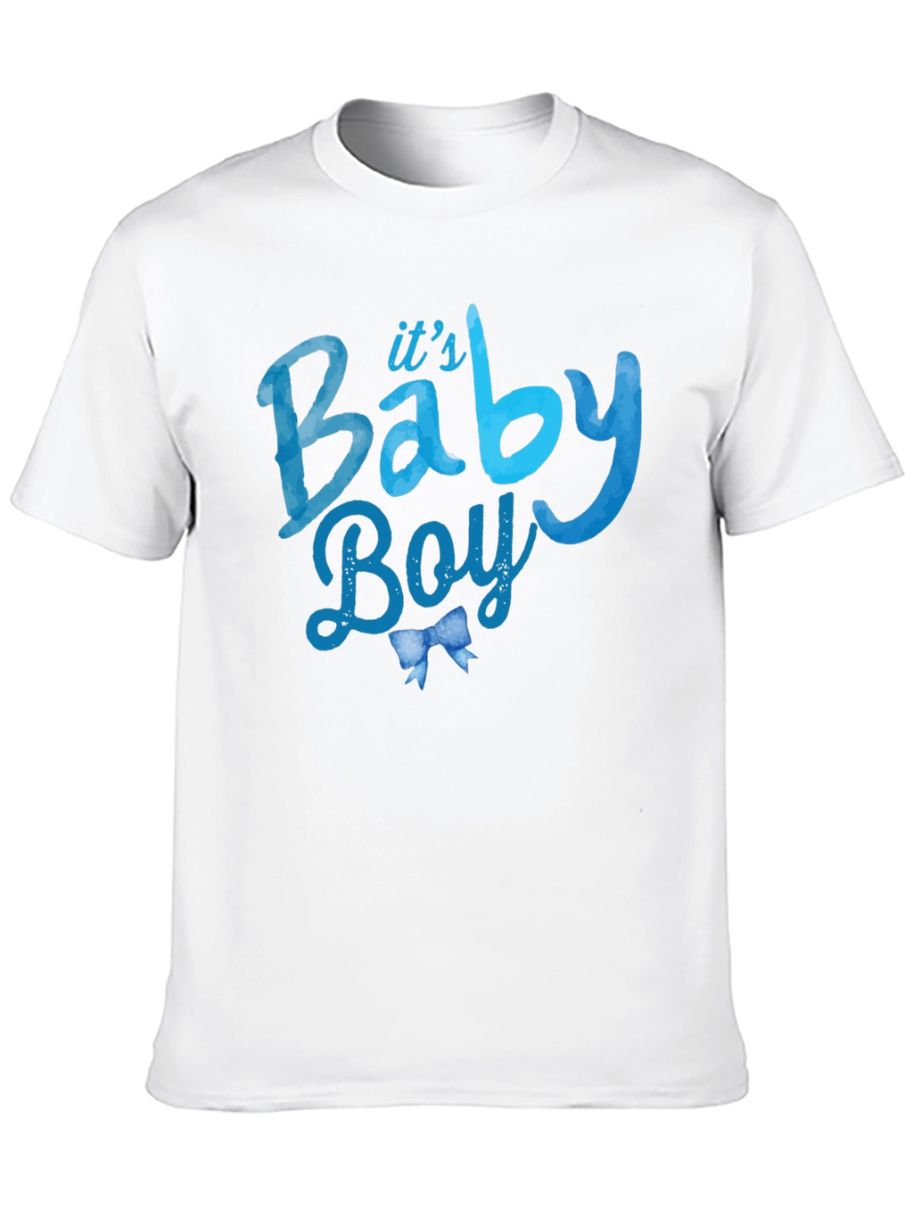 Its A Baby Boy Black Graphic Tee