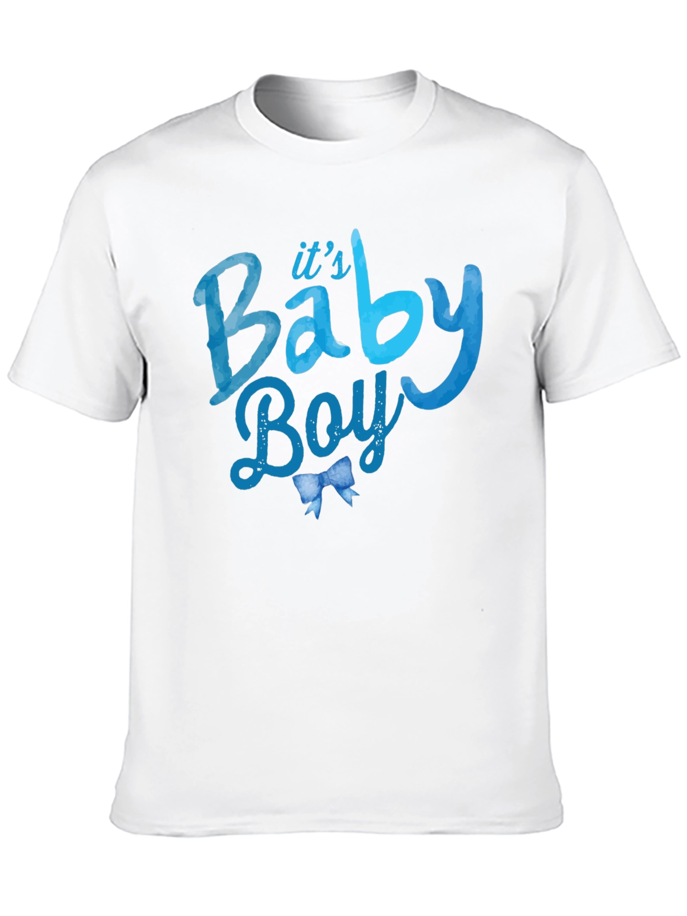 Its A Baby Boy Black Graphic Tee