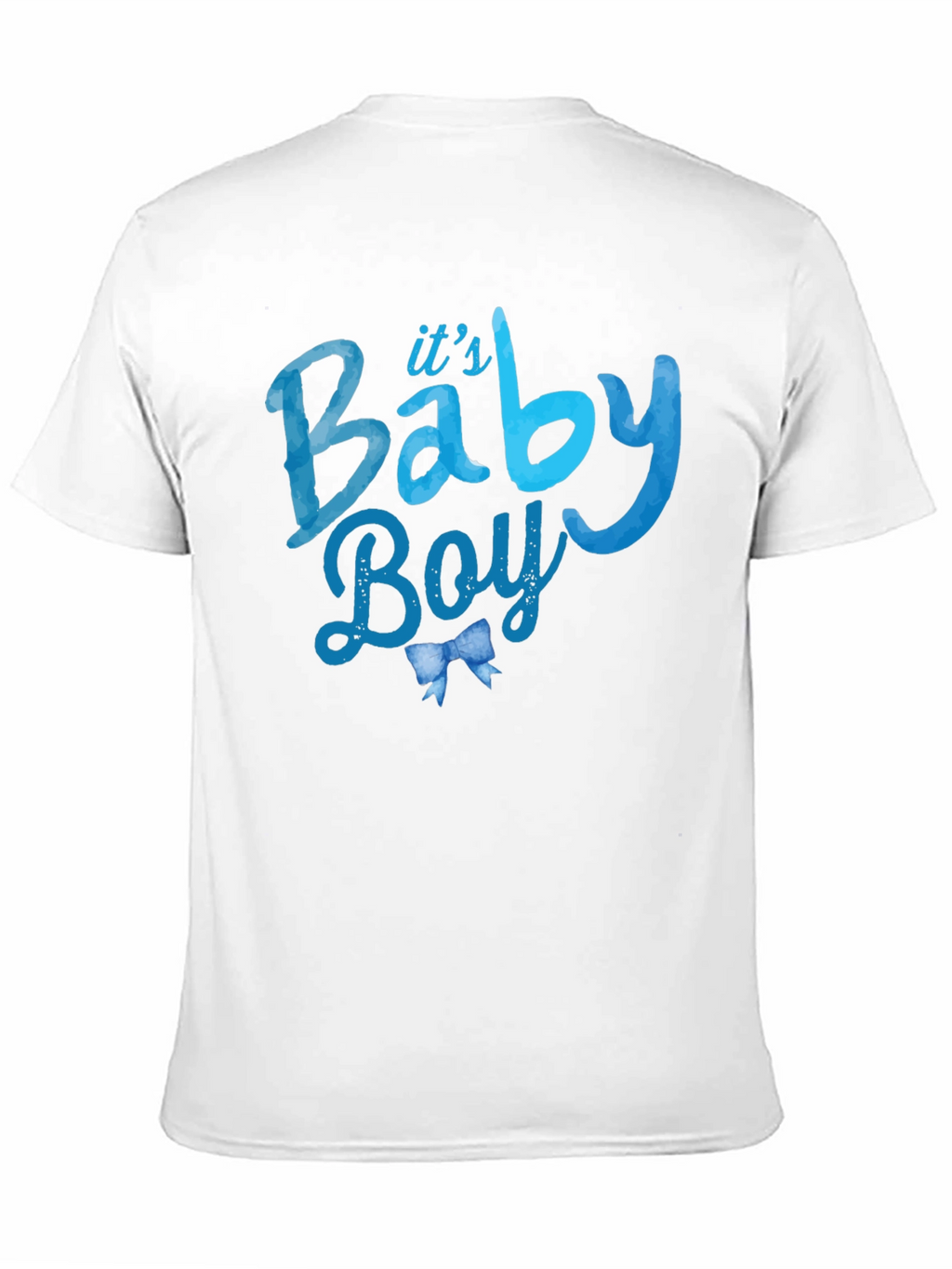Its A Baby Boy Black Graphic Tee
