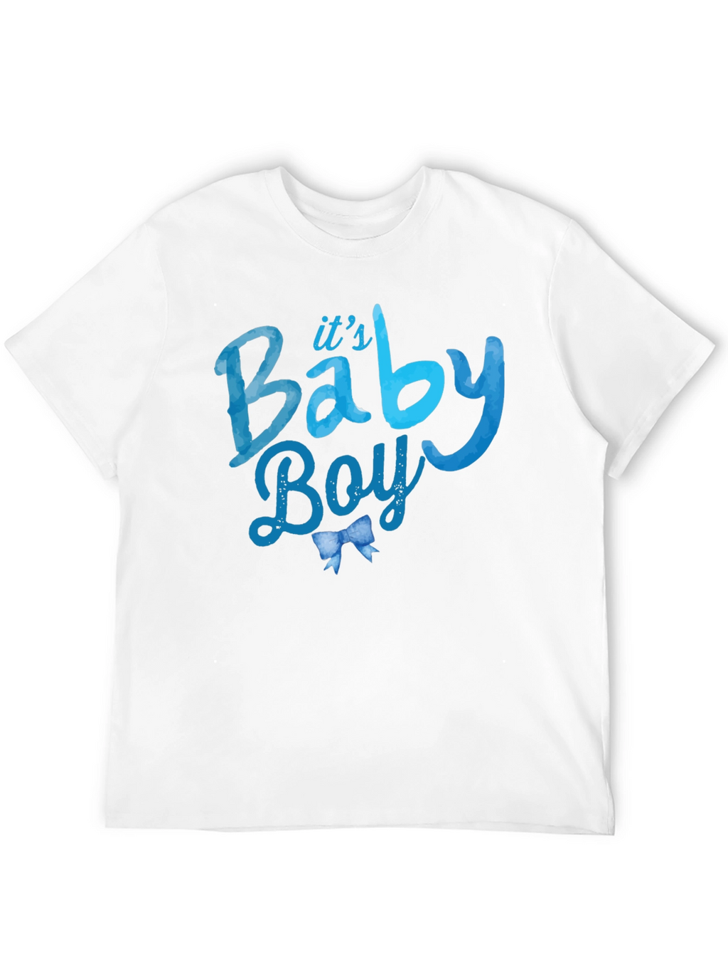 Its A Baby Boy Black Graphic Tee