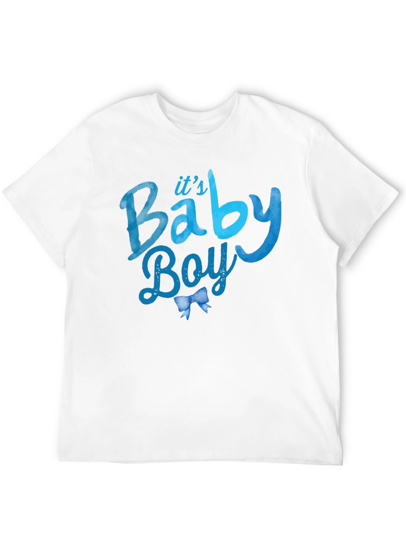Its A Baby Boy Black Graphic Tee