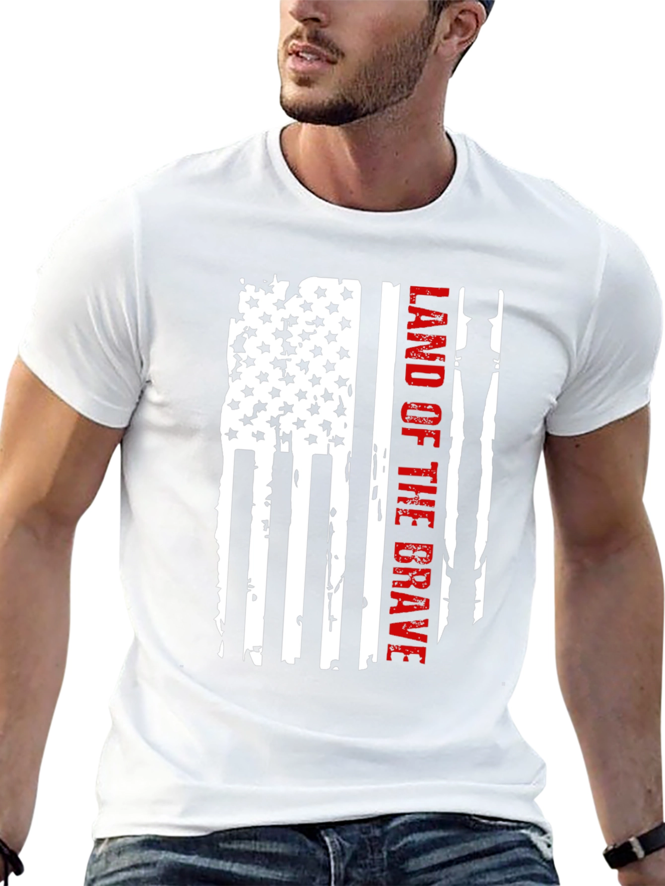 Land of the Brave Graphic T-Shirt