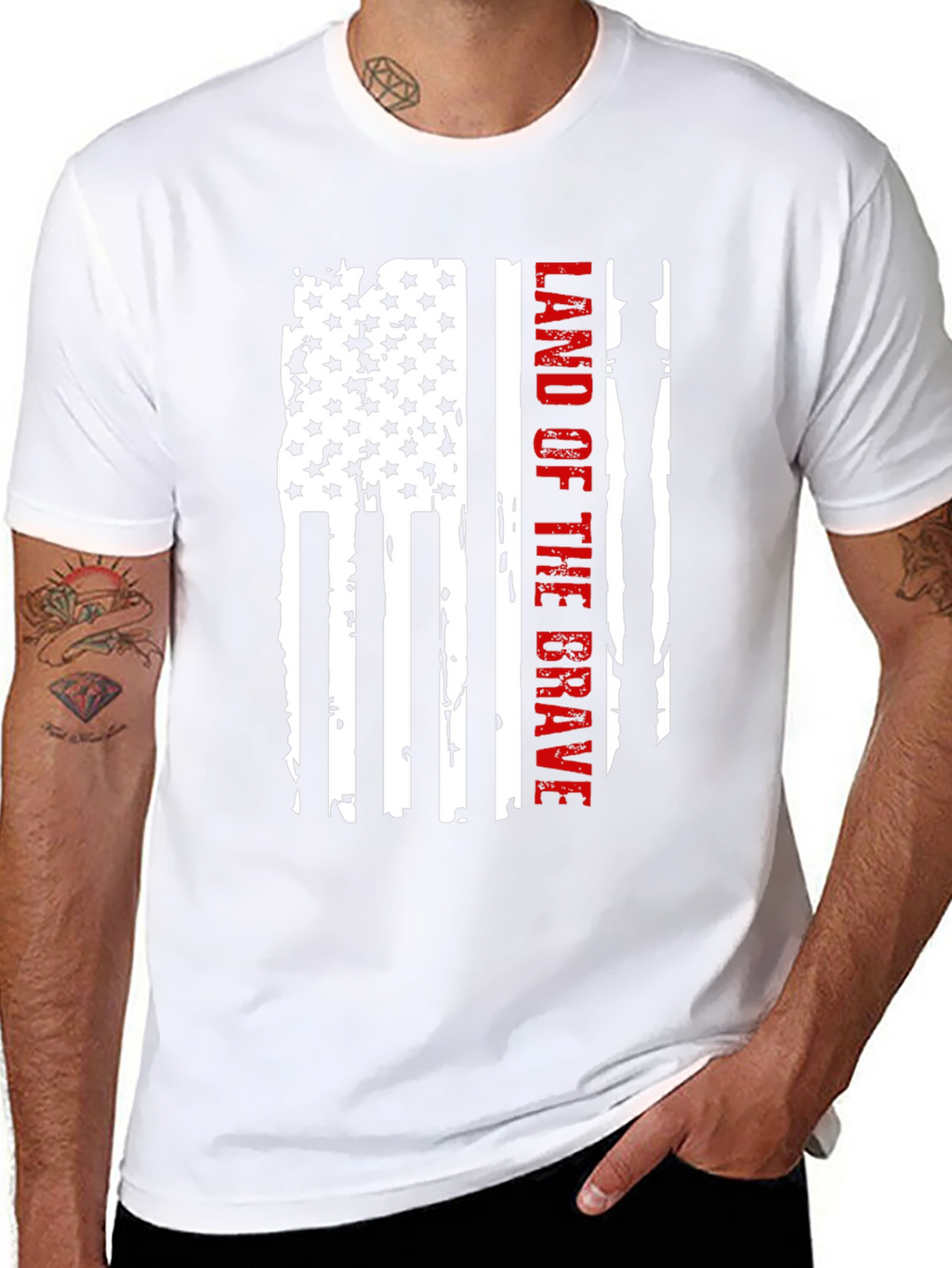 Land of the Brave Graphic T-Shirt