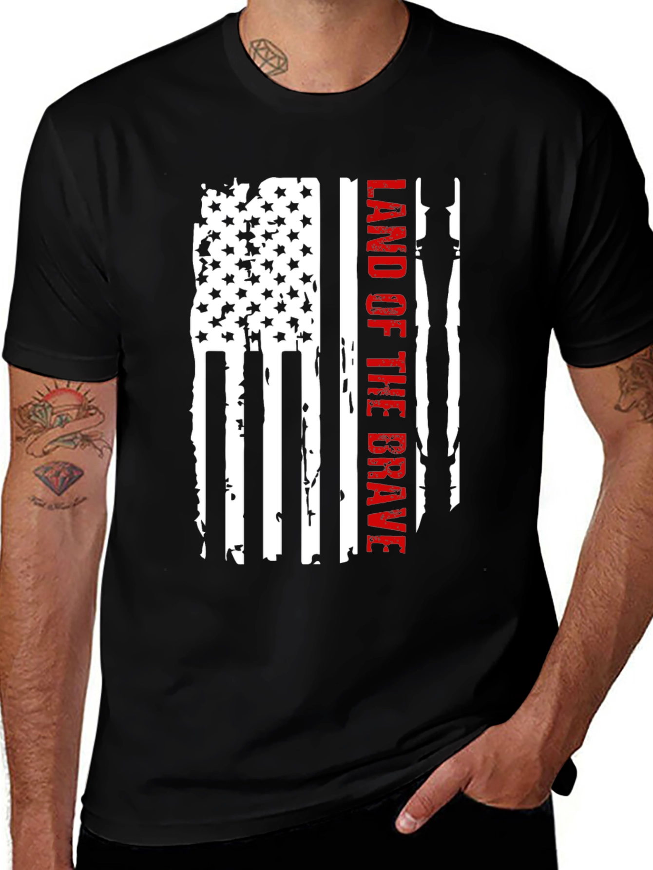 Land of the Brave Graphic T-Shirt
