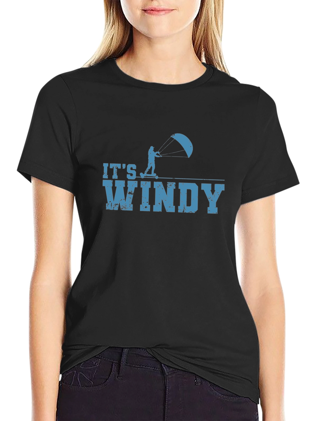 Its Windy T-Shirt - Kitesurfing Tee