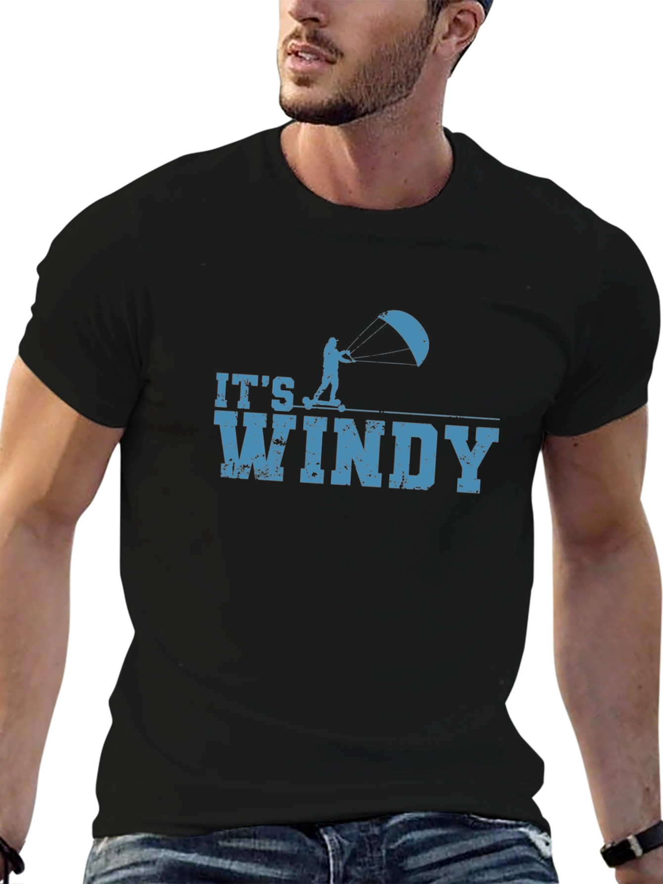 Its Windy T-Shirt - Kitesurfing Tee