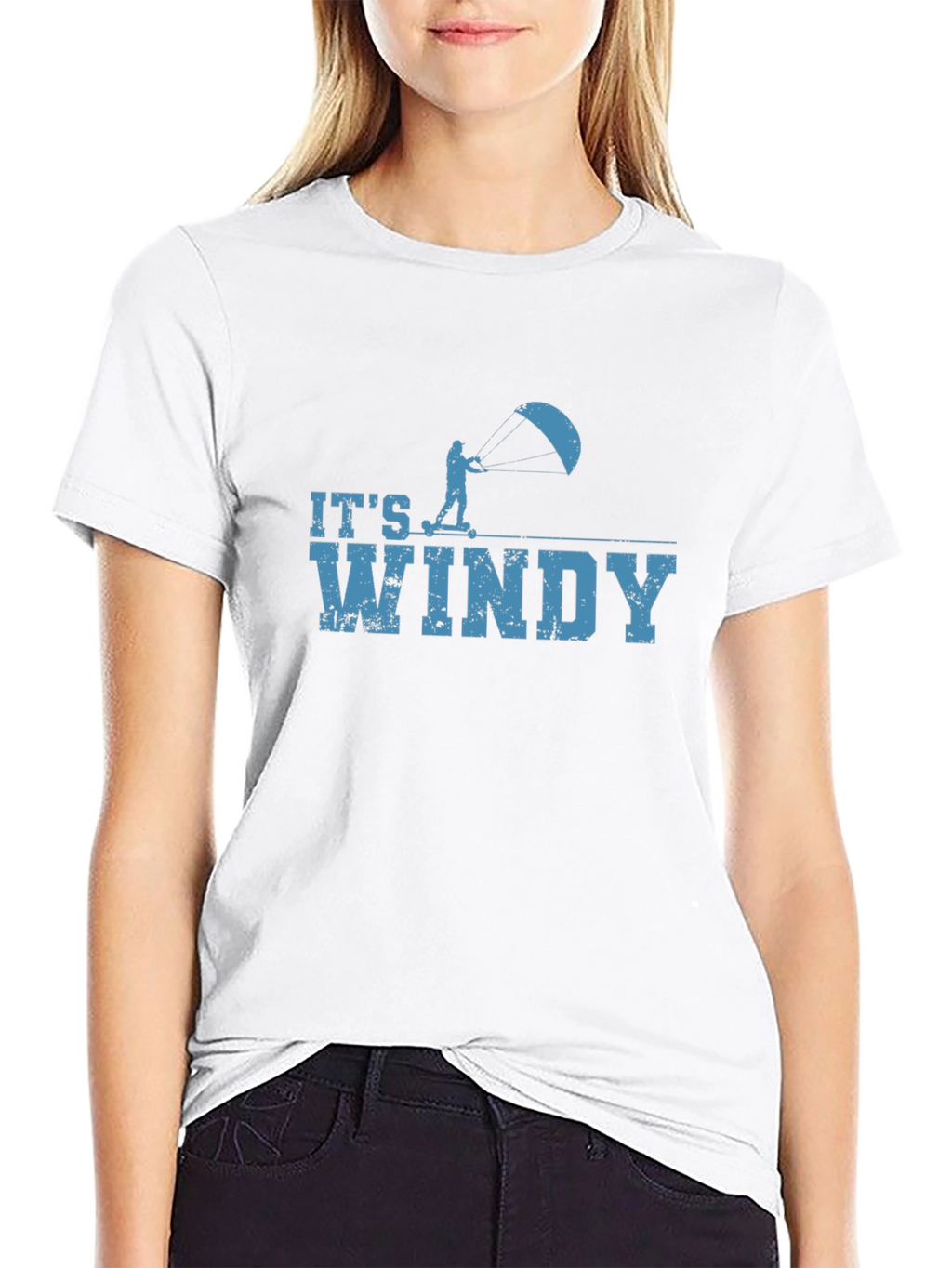 Its Windy T-Shirt - Kitesurfing Tee