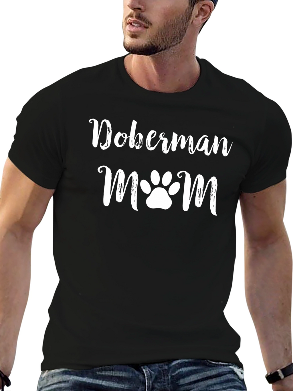 Doberman Mom T-Shirt - Dog Lover Tee