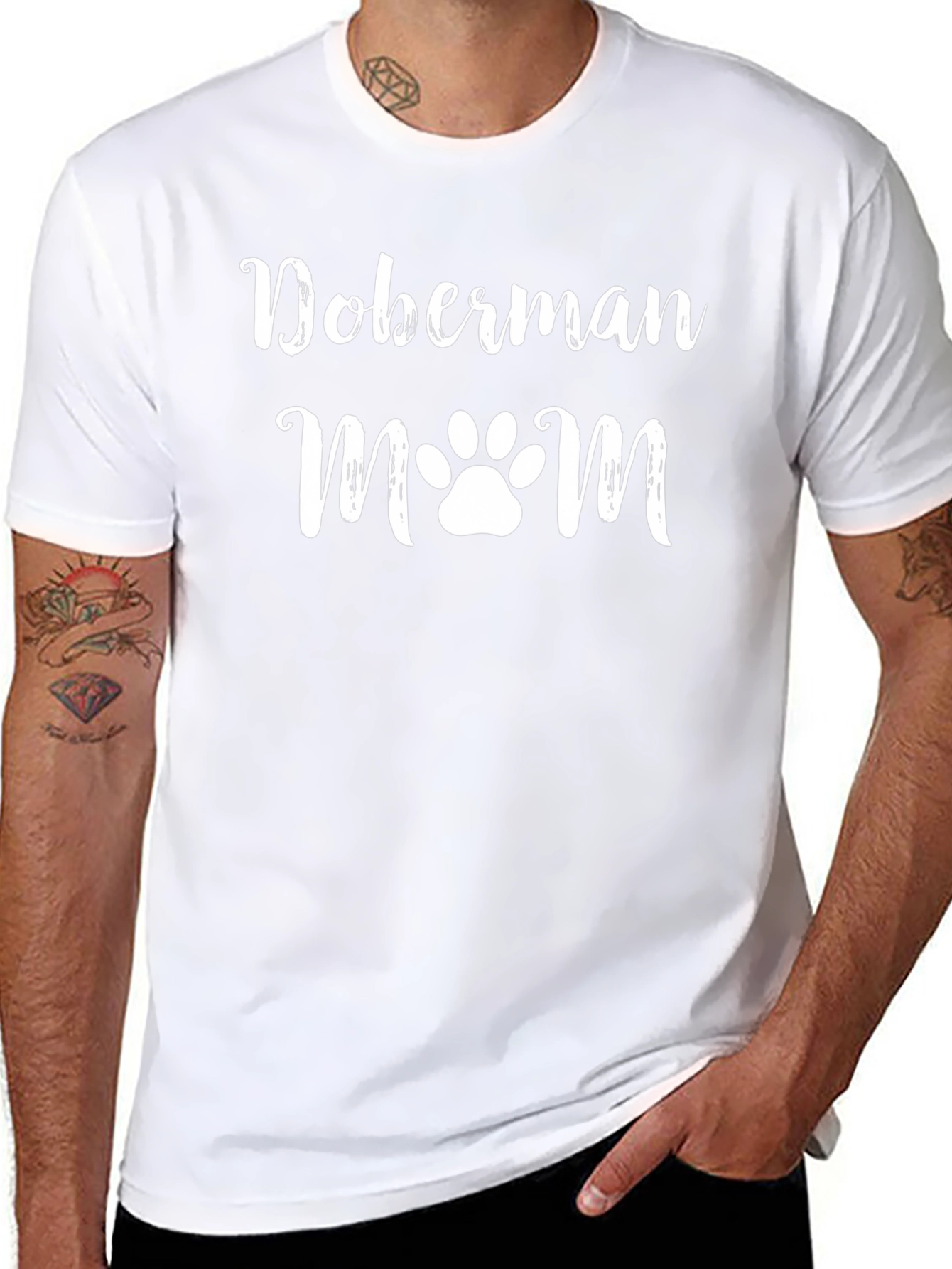 Doberman Mom T-Shirt - Dog Lover Tee