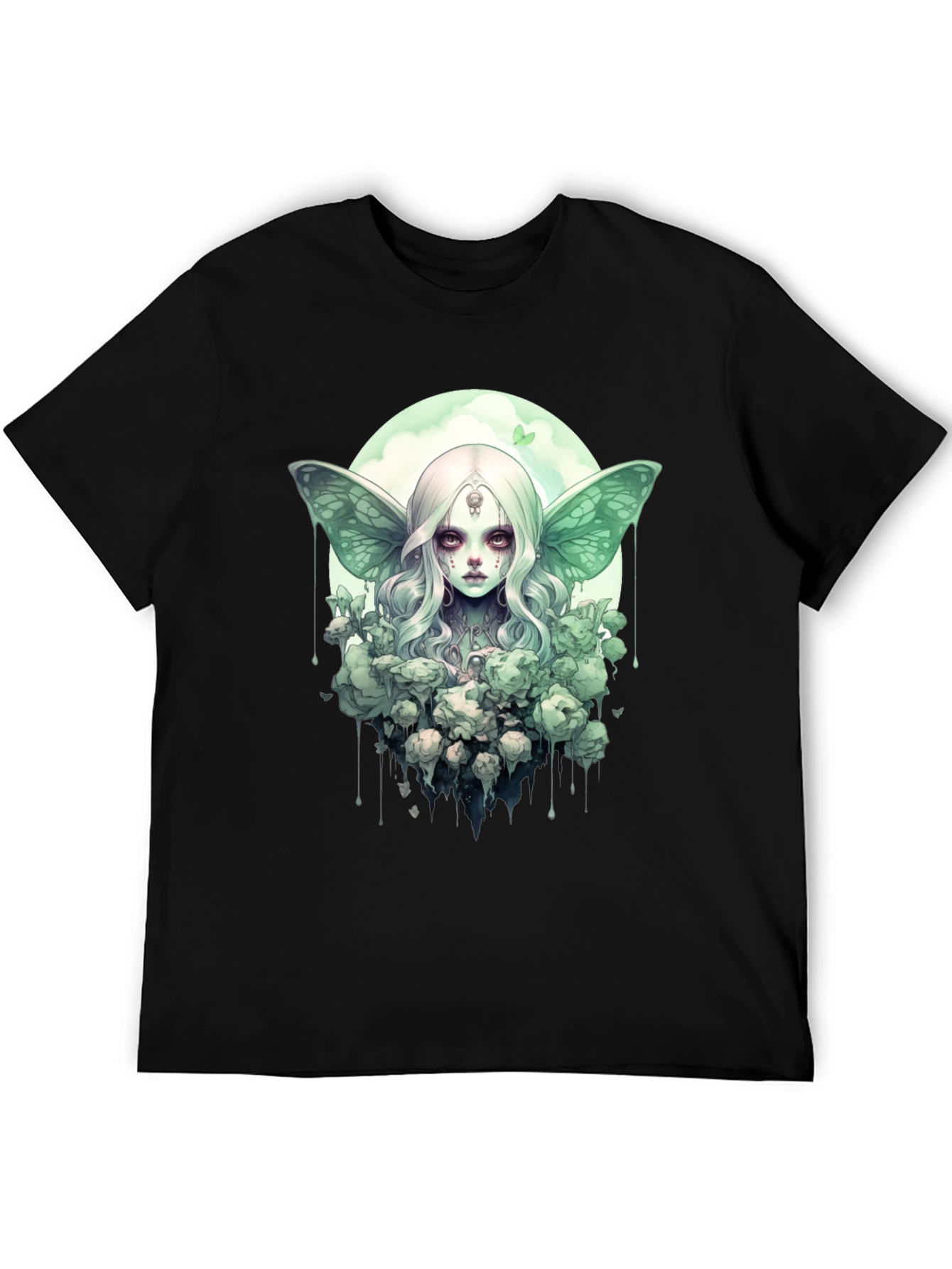 Gothic Fairy T-Shirt - Unique Dark Fantasy Tee