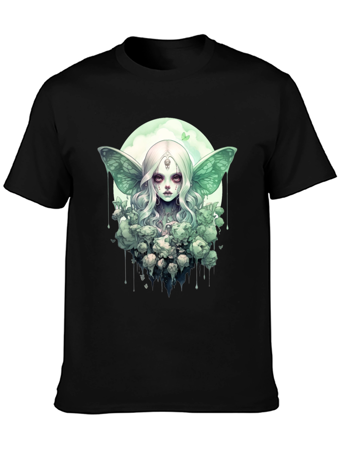 Gothic Fairy T-Shirt - Unique Dark Fantasy Tee