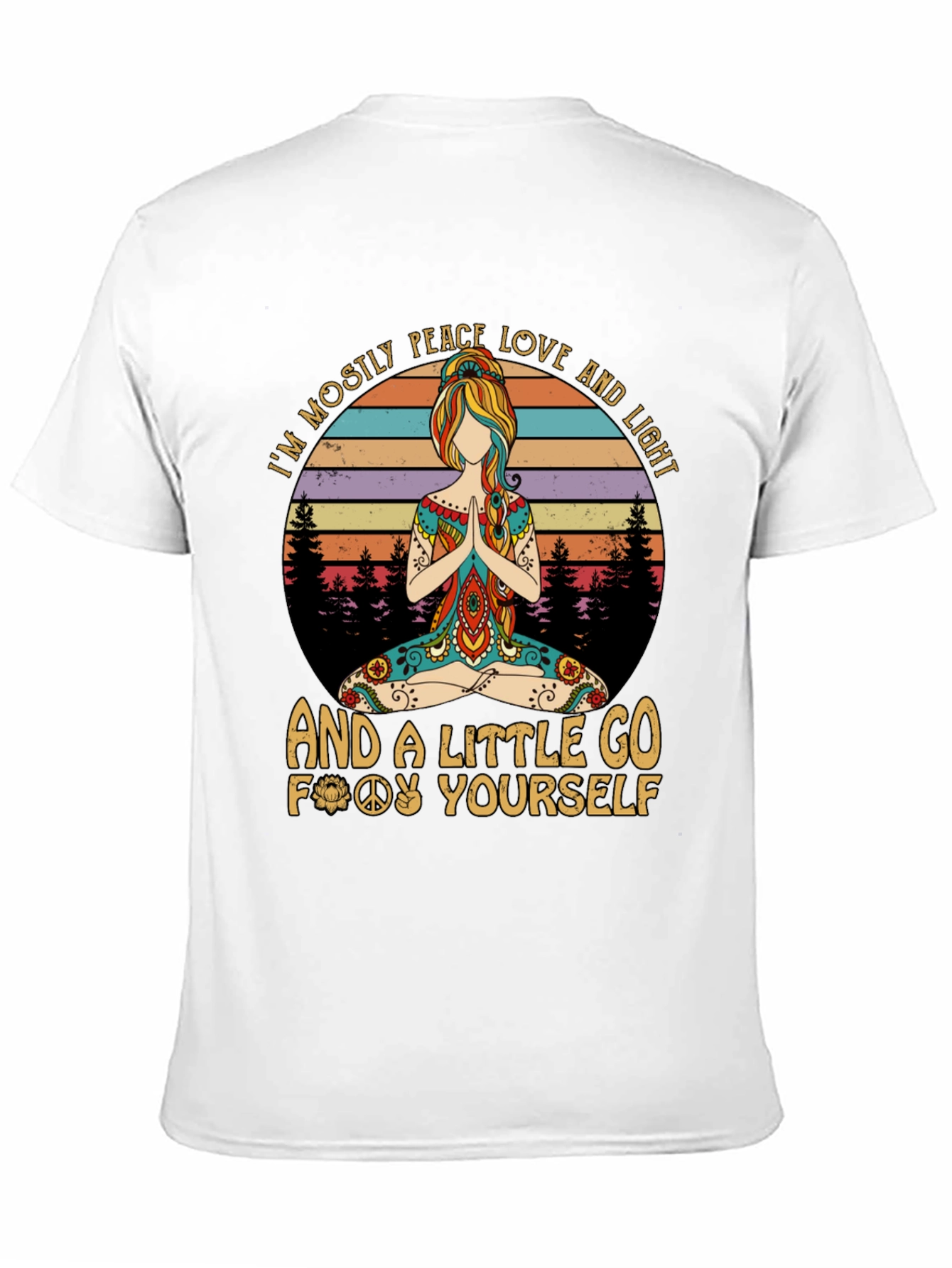 Peace Love Light Go Yourself T-Shirt