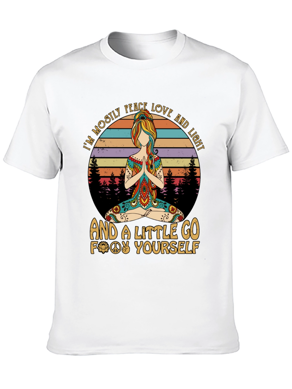 Peace Love Light Go Yourself T-Shirt