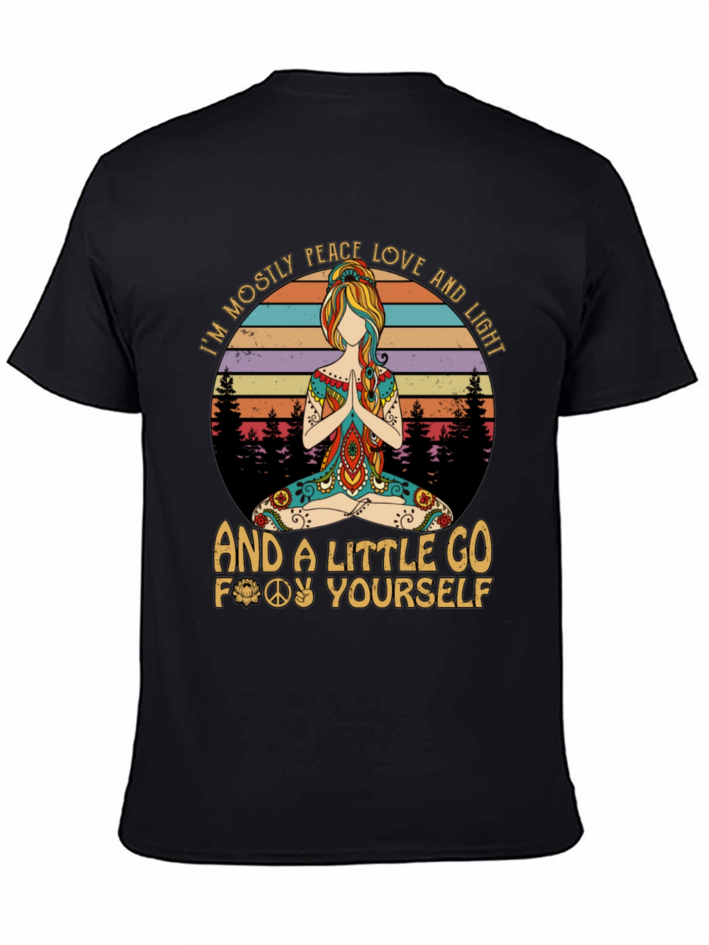 Peace Love Light Go Yourself T-Shirt