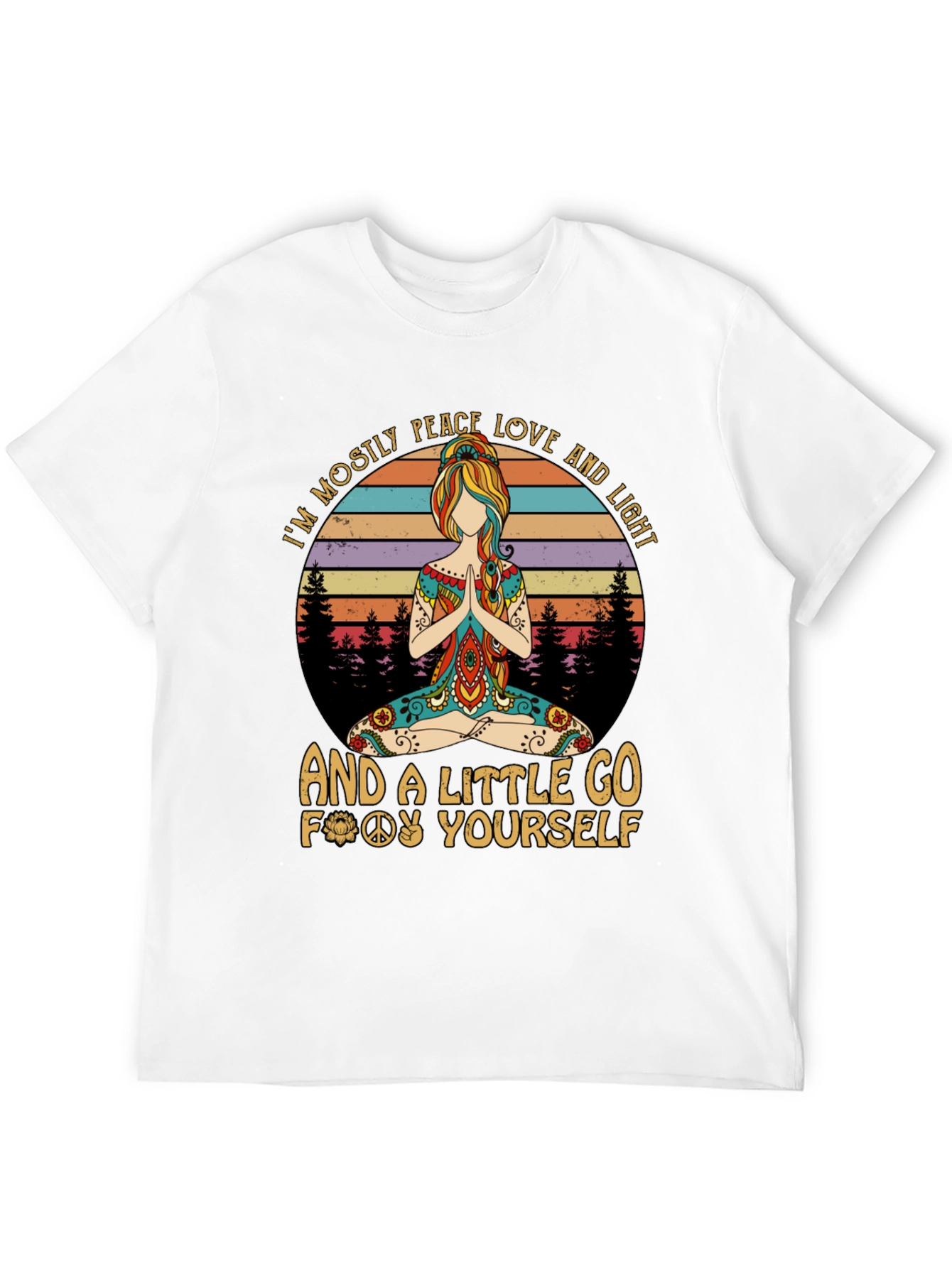 Peace Love Light Go Yourself T-Shirt