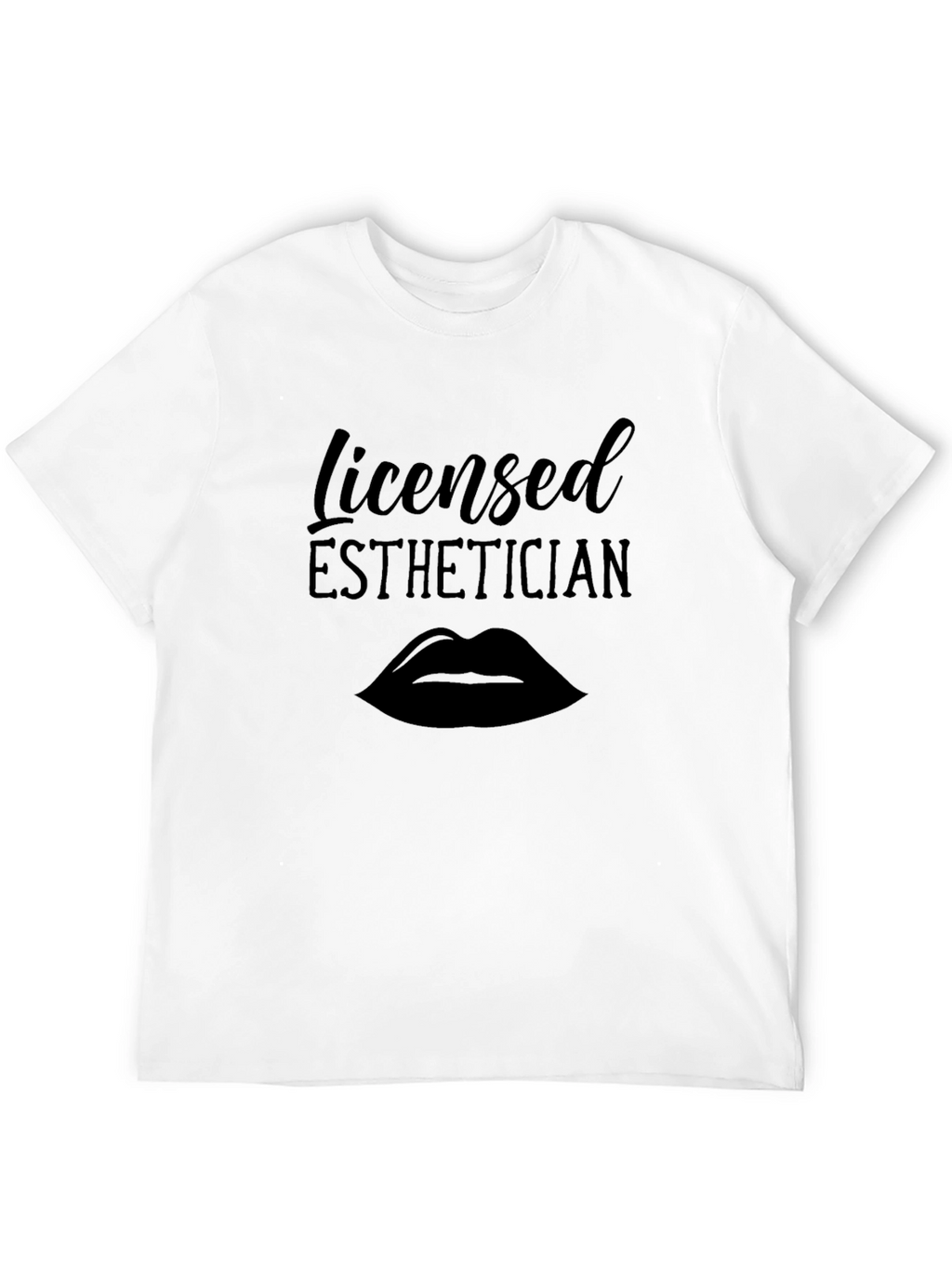 Licensed Esthetician Graphic T-Shirt