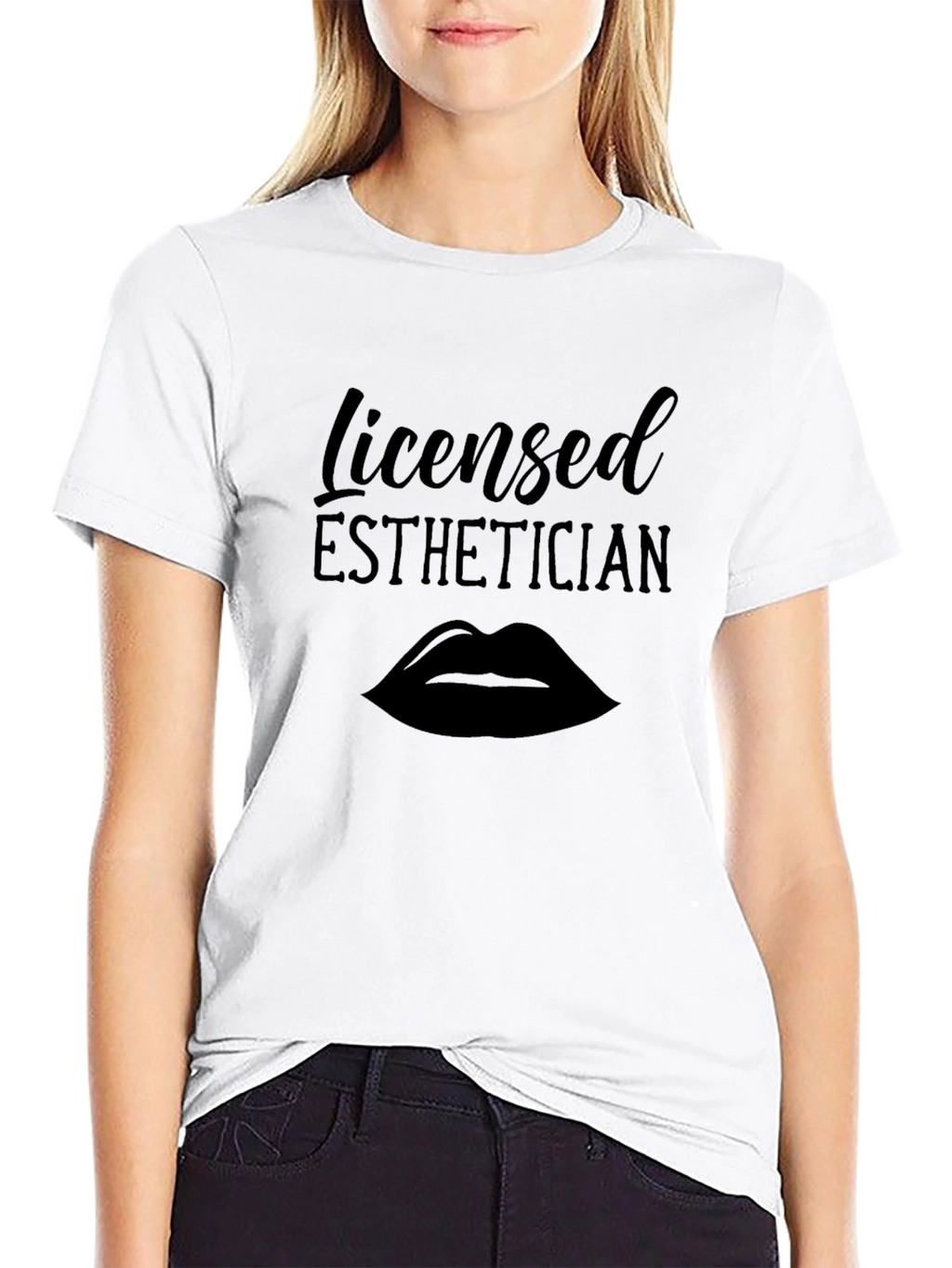 Licensed Esthetician Graphic T-Shirt