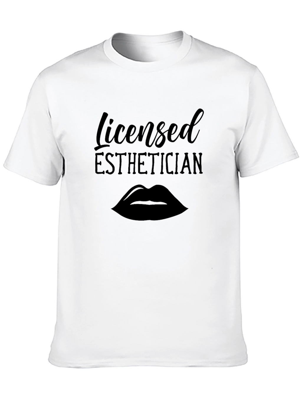 Licensed Esthetician Graphic T-Shirt
