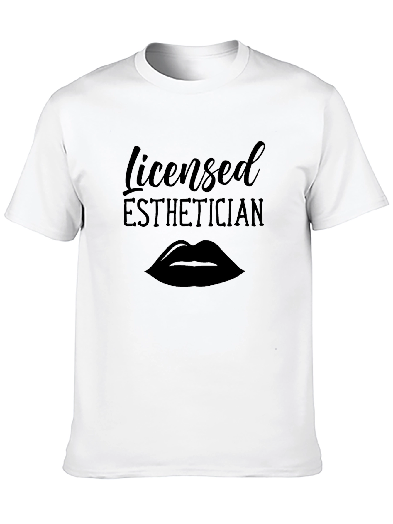 Licensed Esthetician Graphic T-Shirt