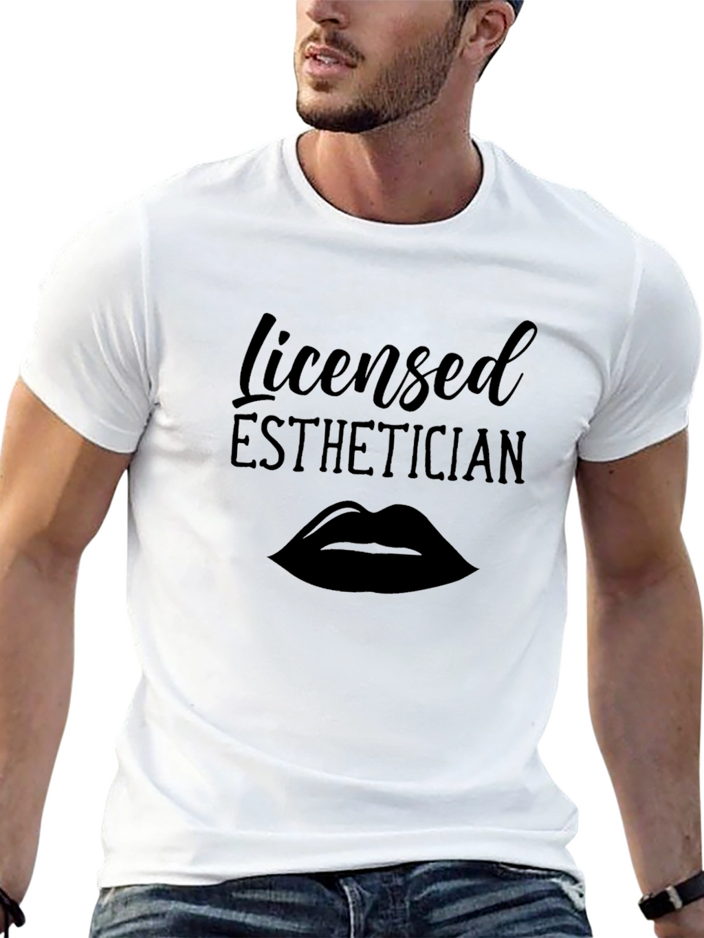 Licensed Esthetician Graphic T-Shirt