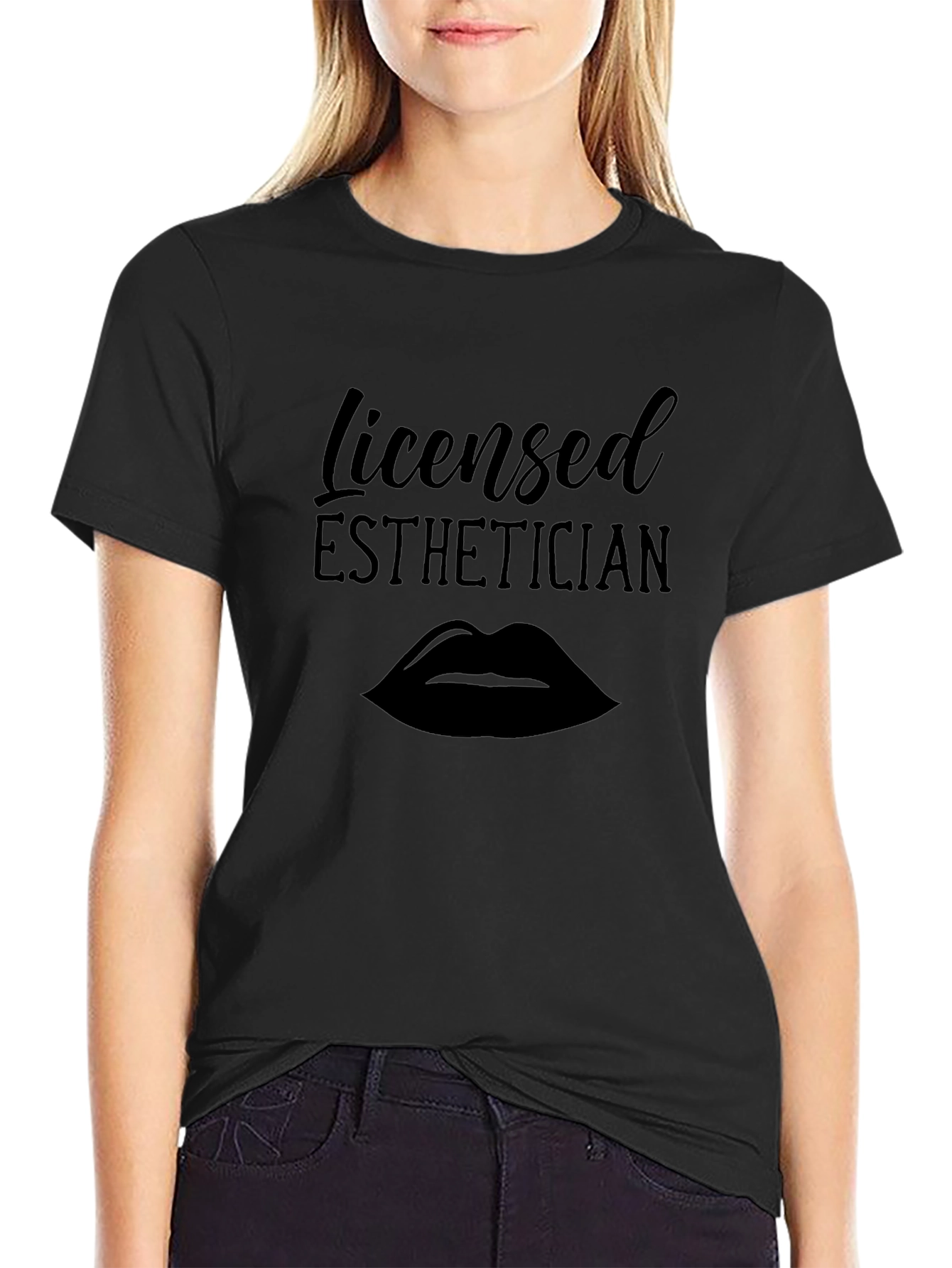 Licensed Esthetician Graphic T-Shirt