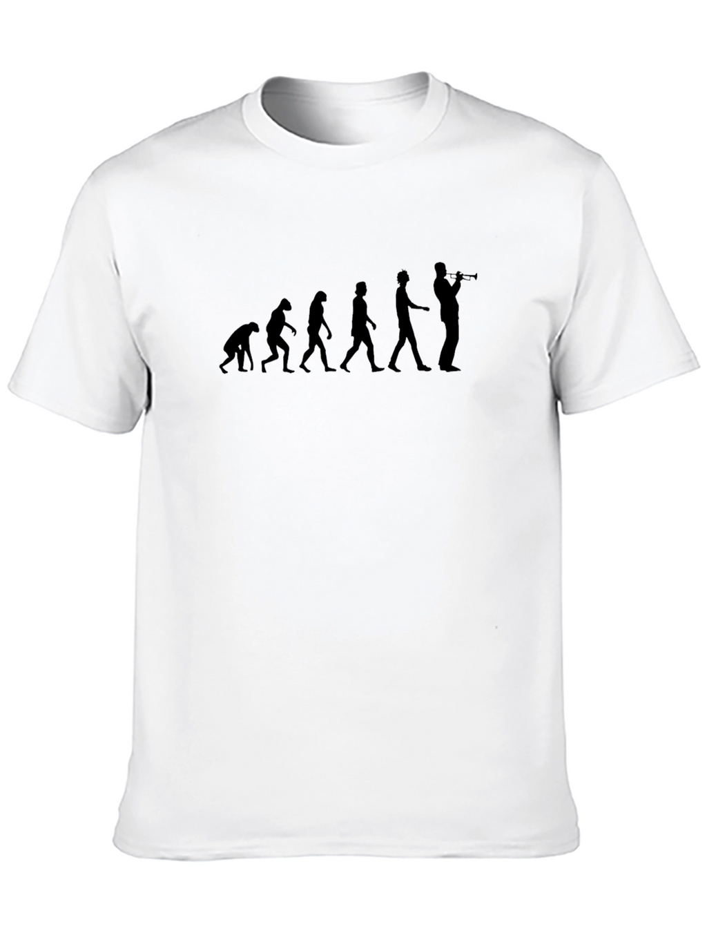 Evolution of Musician Black T-Shirt