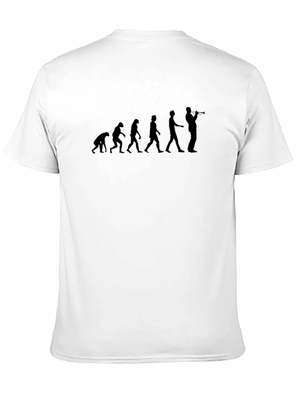 Evolution of Musician Black T-Shirt