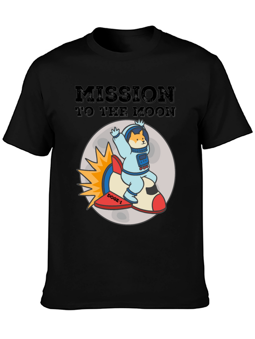 Mission To The Moon Doge T-Shirt