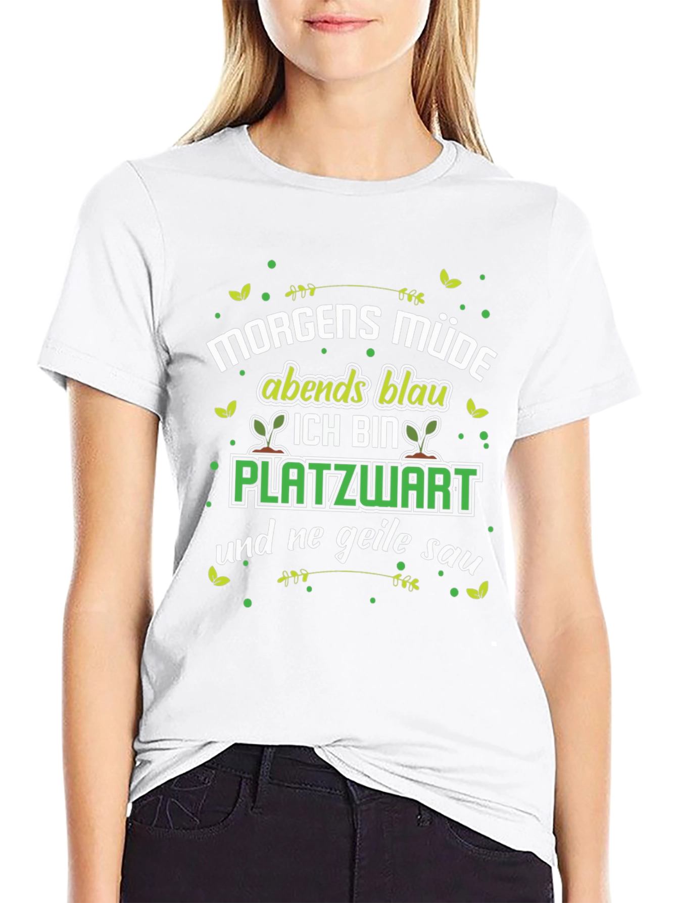 Morgens Müde Platzwart Funny T-Shirt