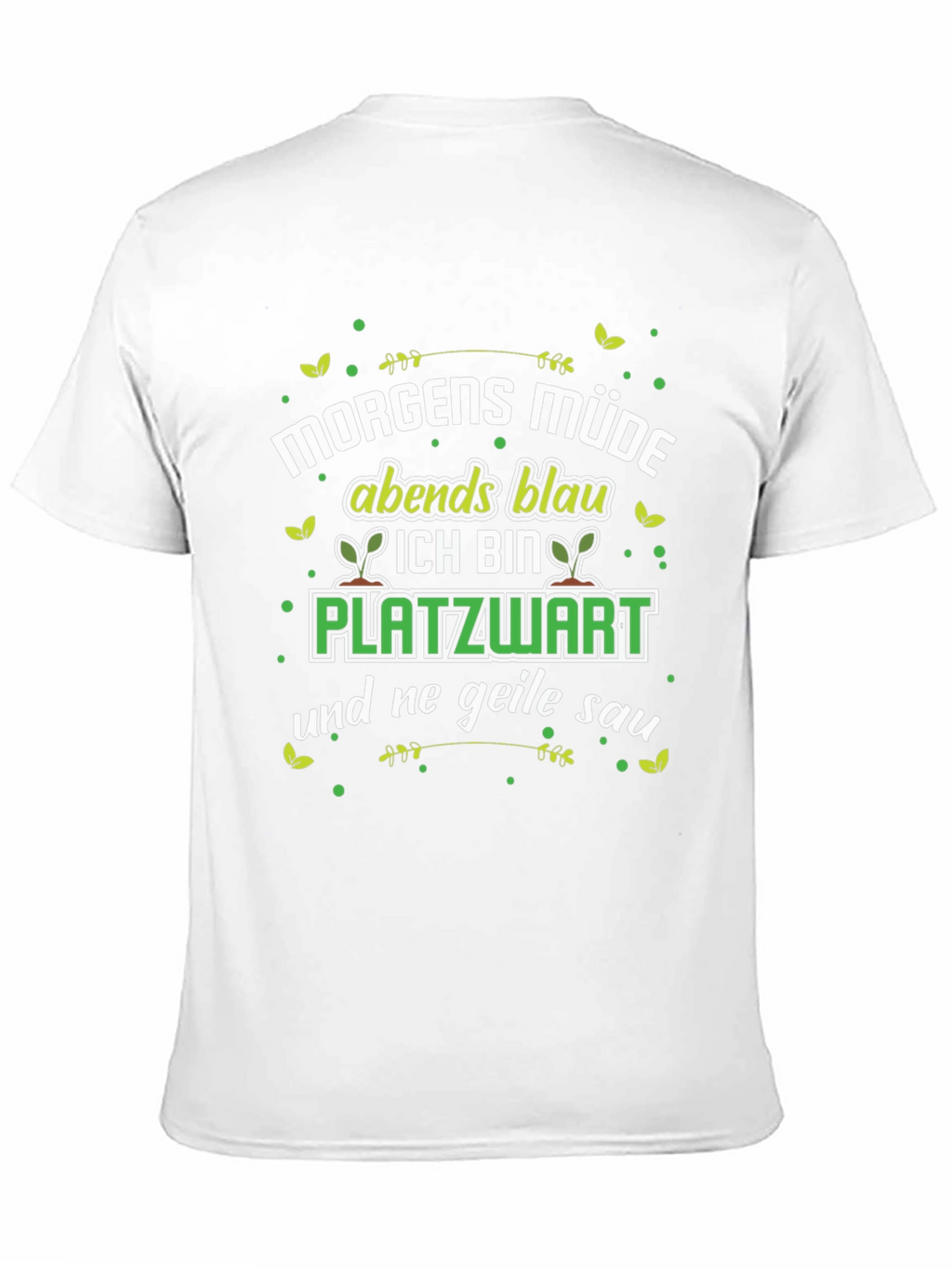 Morgens Müde Platzwart Funny T-Shirt