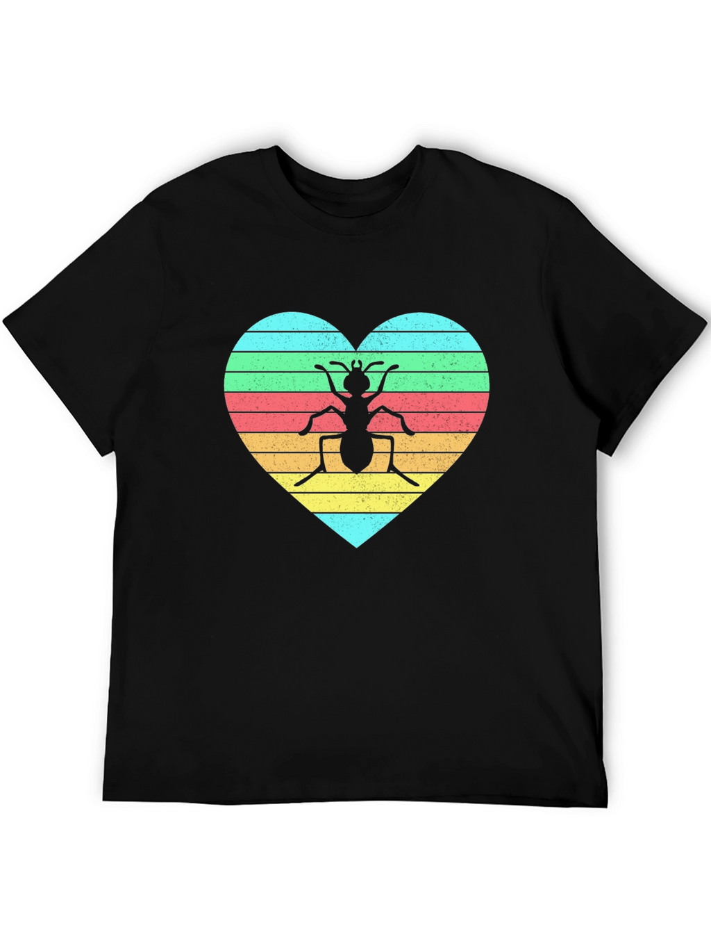 Ant Heart T-Shirt - Fun Graphic Tee