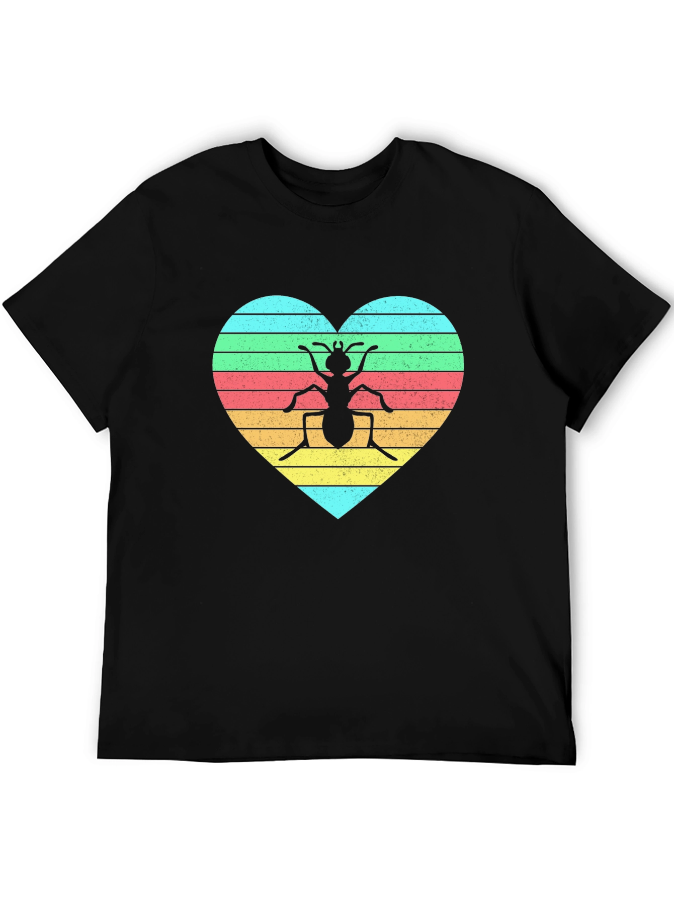 Ant Heart T-Shirt - Fun Graphic Tee