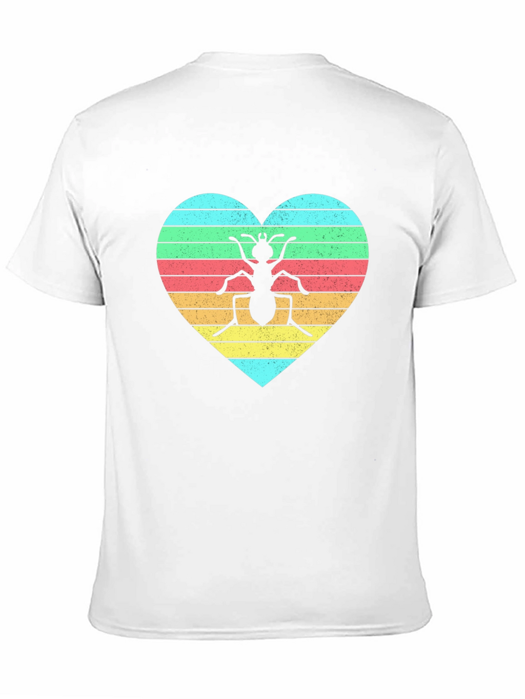 Ant Heart T-Shirt - Fun Graphic Tee