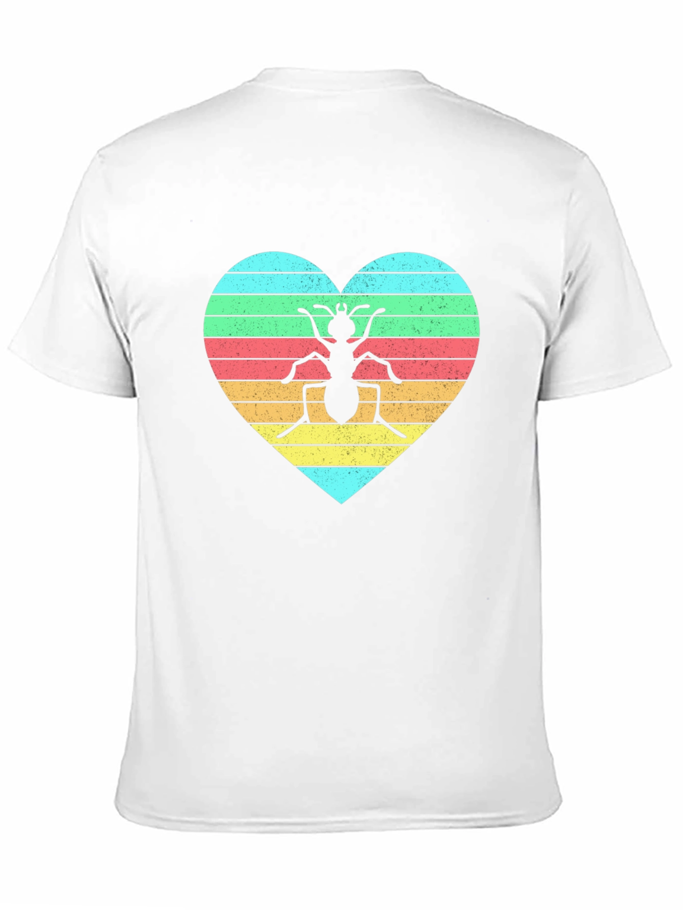 Ant Heart T-Shirt - Fun Graphic Tee