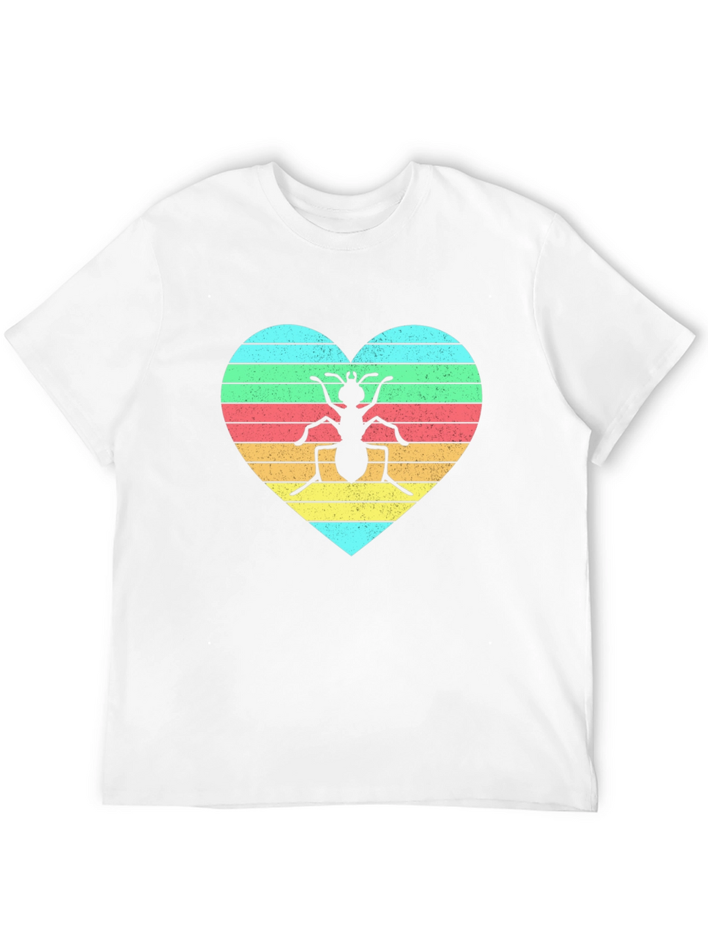 Ant Heart T-Shirt - Fun Graphic Tee