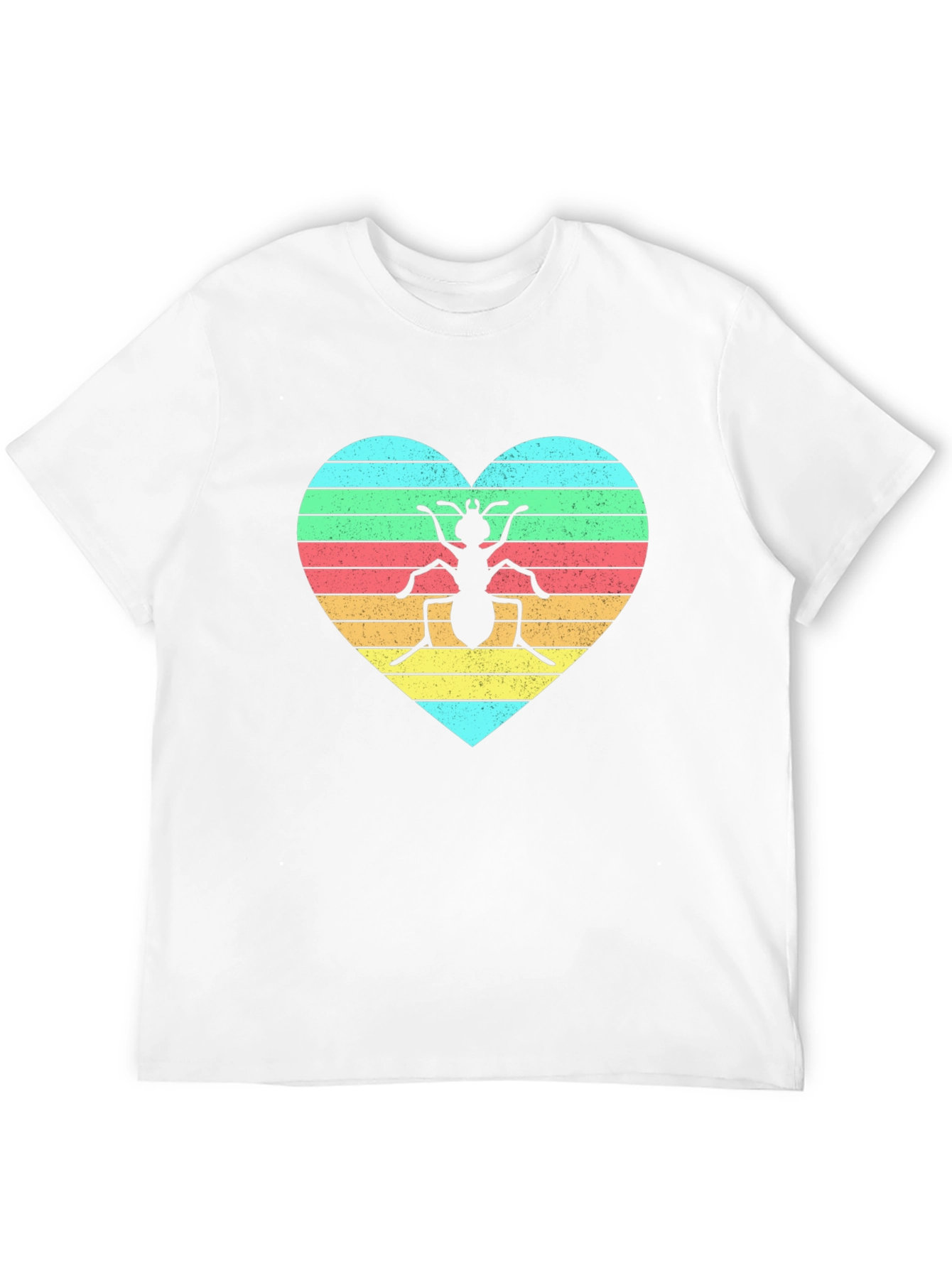 Ant Heart T-Shirt - Fun Graphic Tee