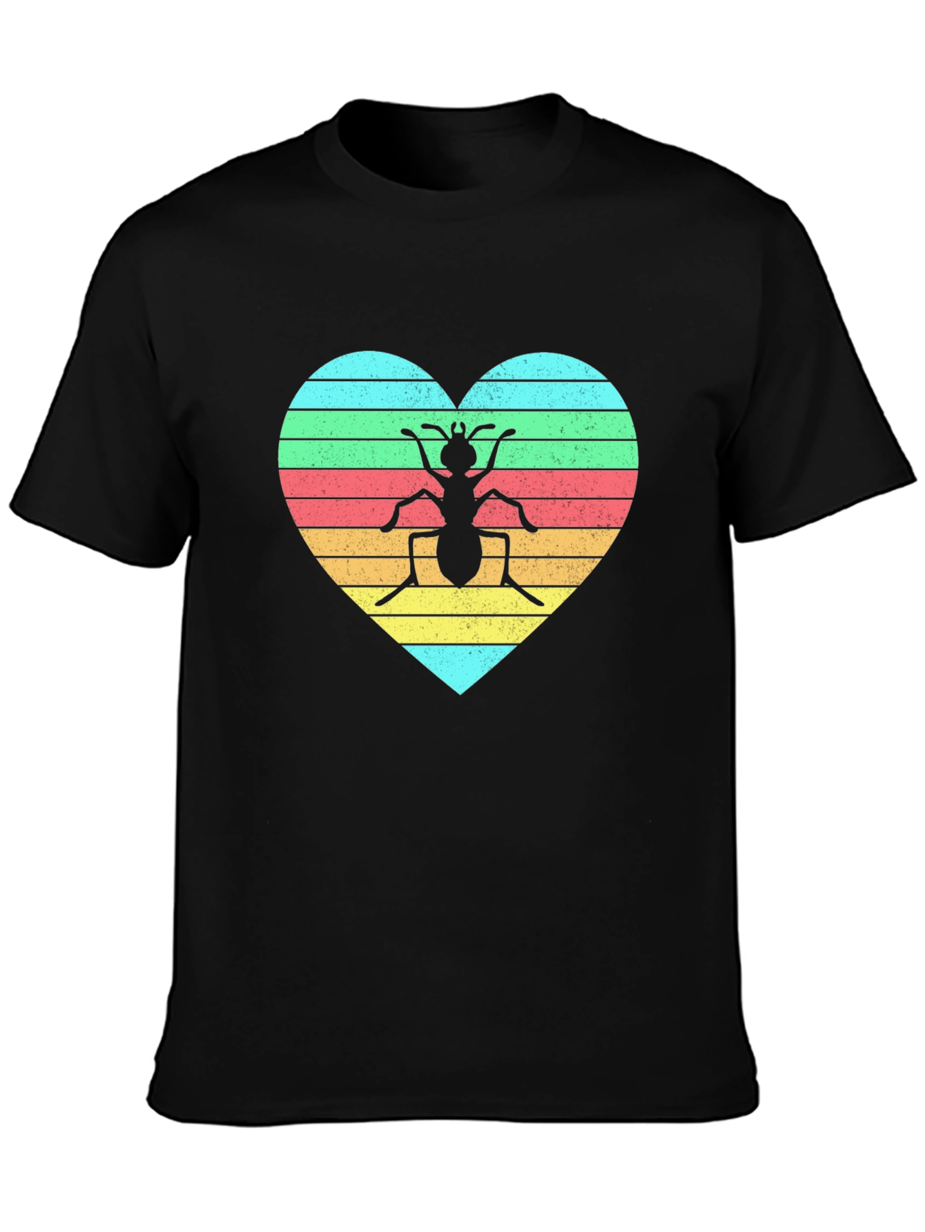 Ant Heart T-Shirt - Fun Graphic Tee