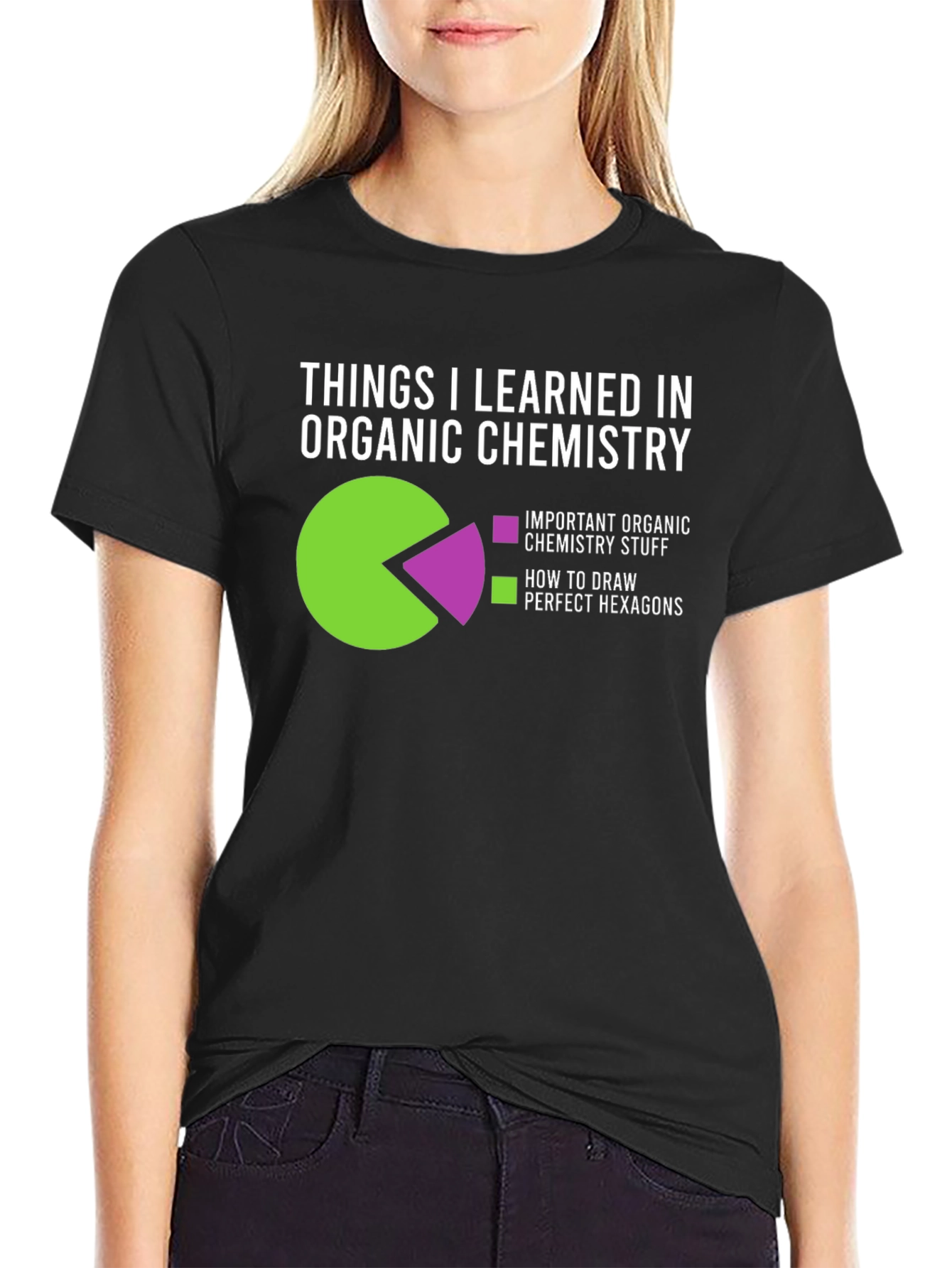 Organic Chemistry Hexagons T-Shirt - Funny Science Tee