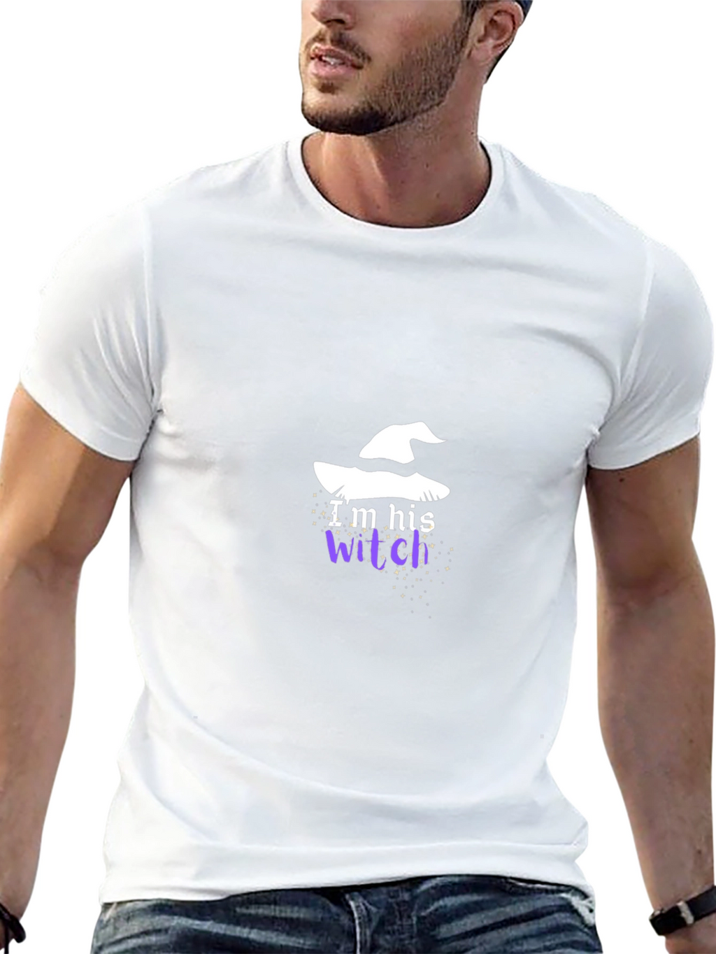 Im His Witch T-Shirt Halloween Costume