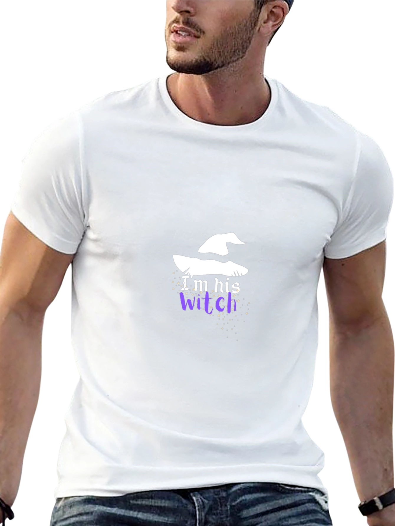 Im His Witch T-Shirt Halloween Costume