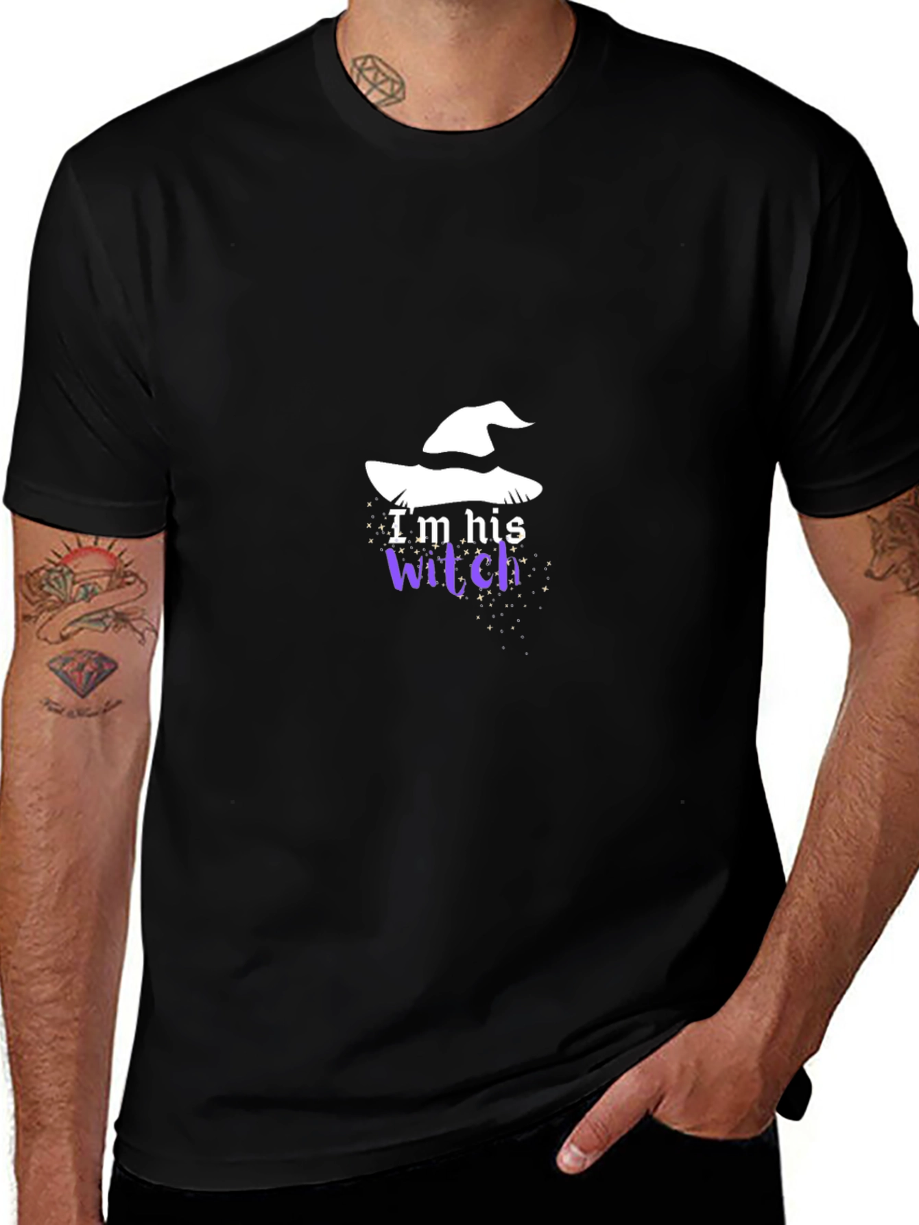 Im His Witch T-Shirt Halloween Costume