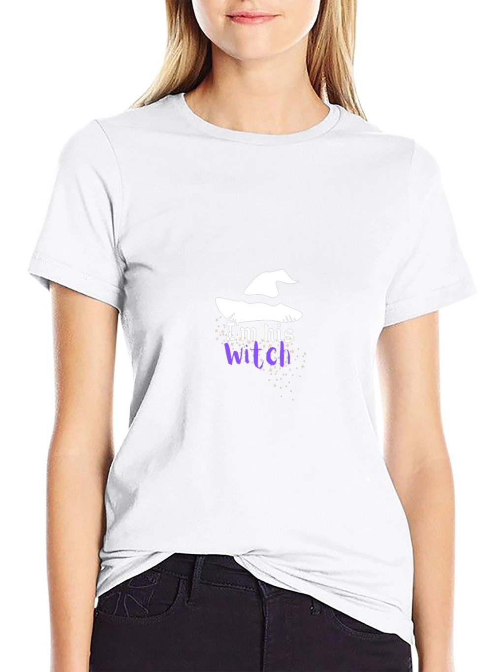 Im His Witch T-Shirt Halloween Costume